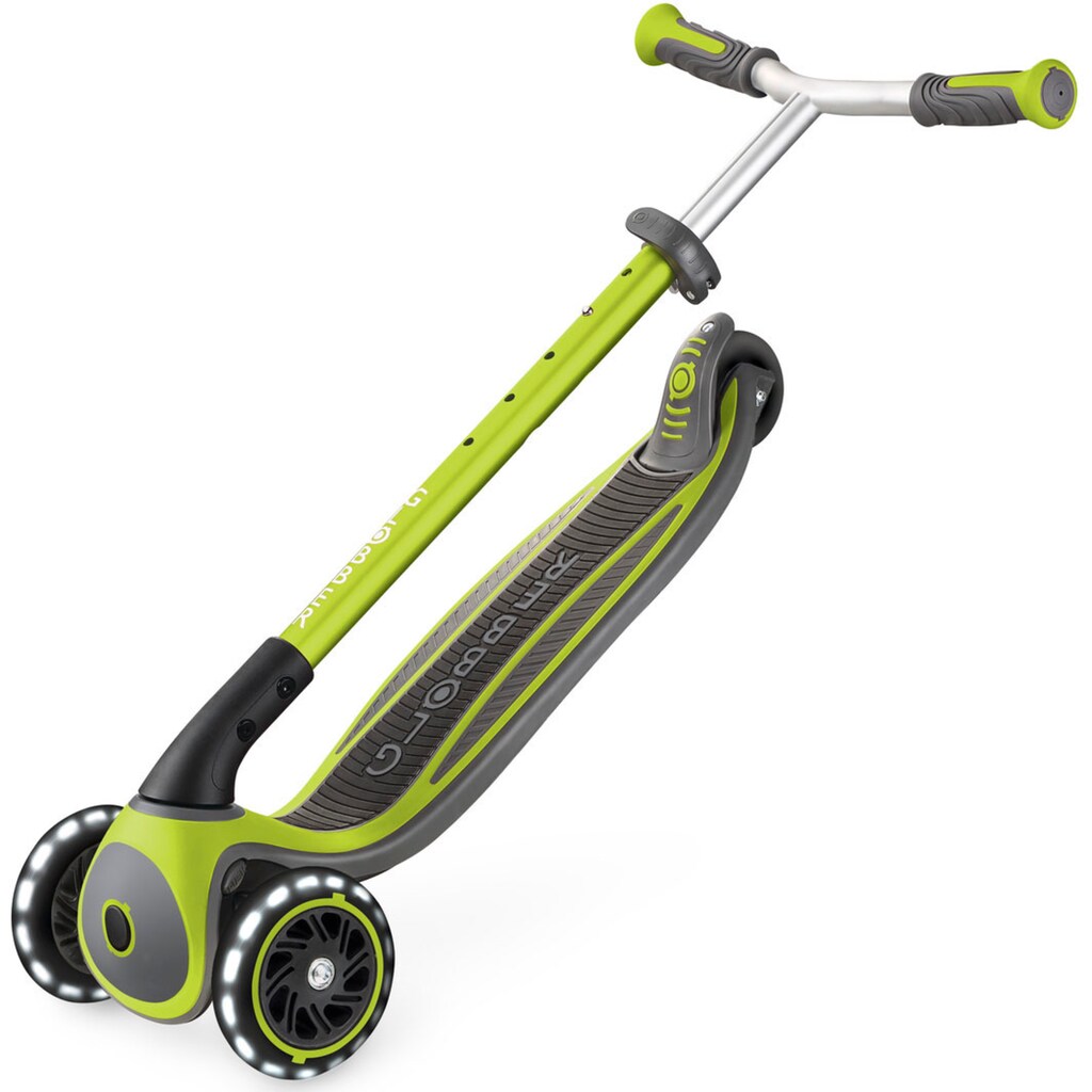 Globber Dreiradscooter »MASTER LIGHTS, mit Leuchtrollen«