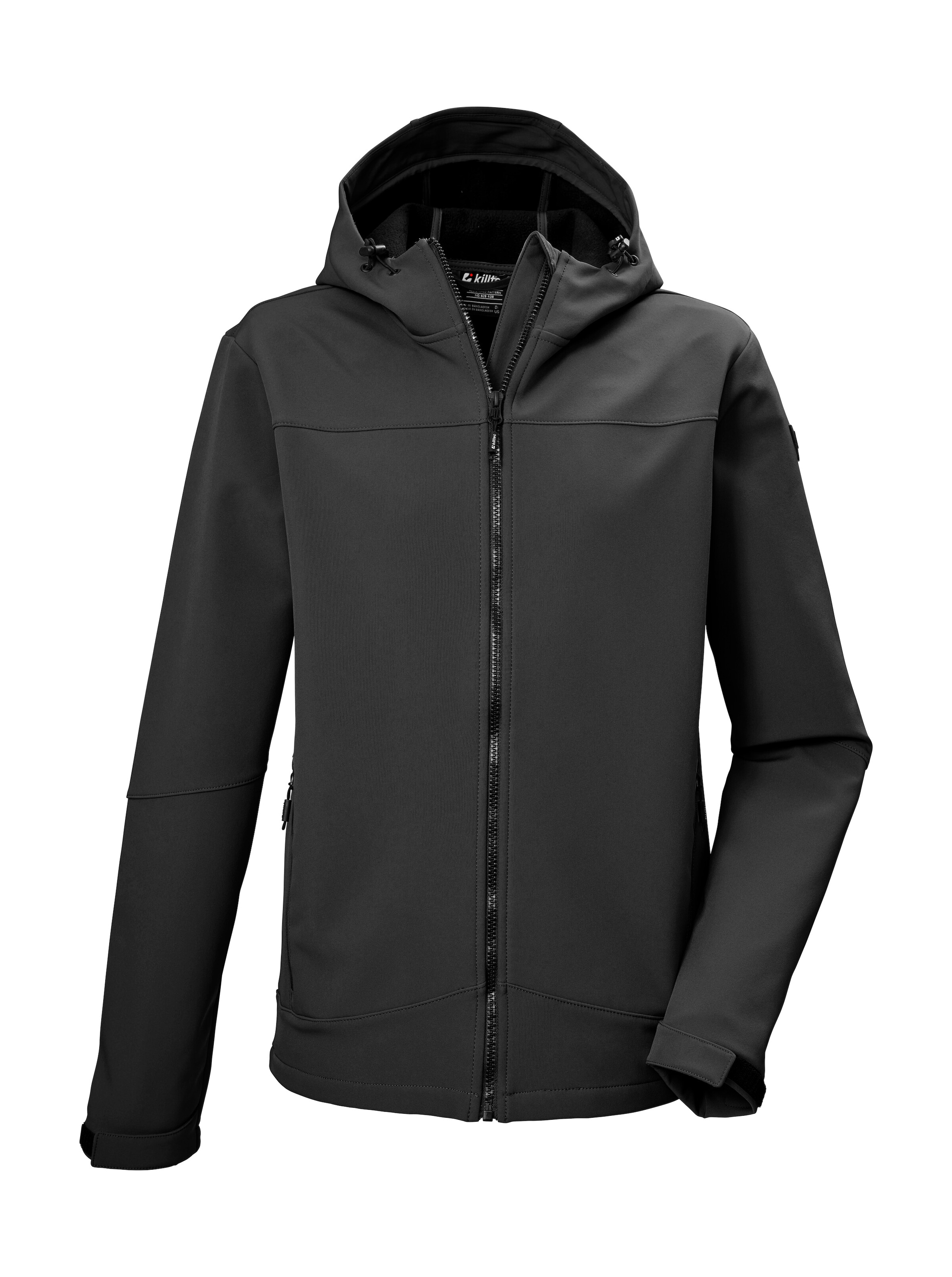 Killtec Softshelljacke »KOS 482 MN SFTSHLL JCKT« Wasserabweisende Herren Softshelljacke mit regulierbarer Kapuze