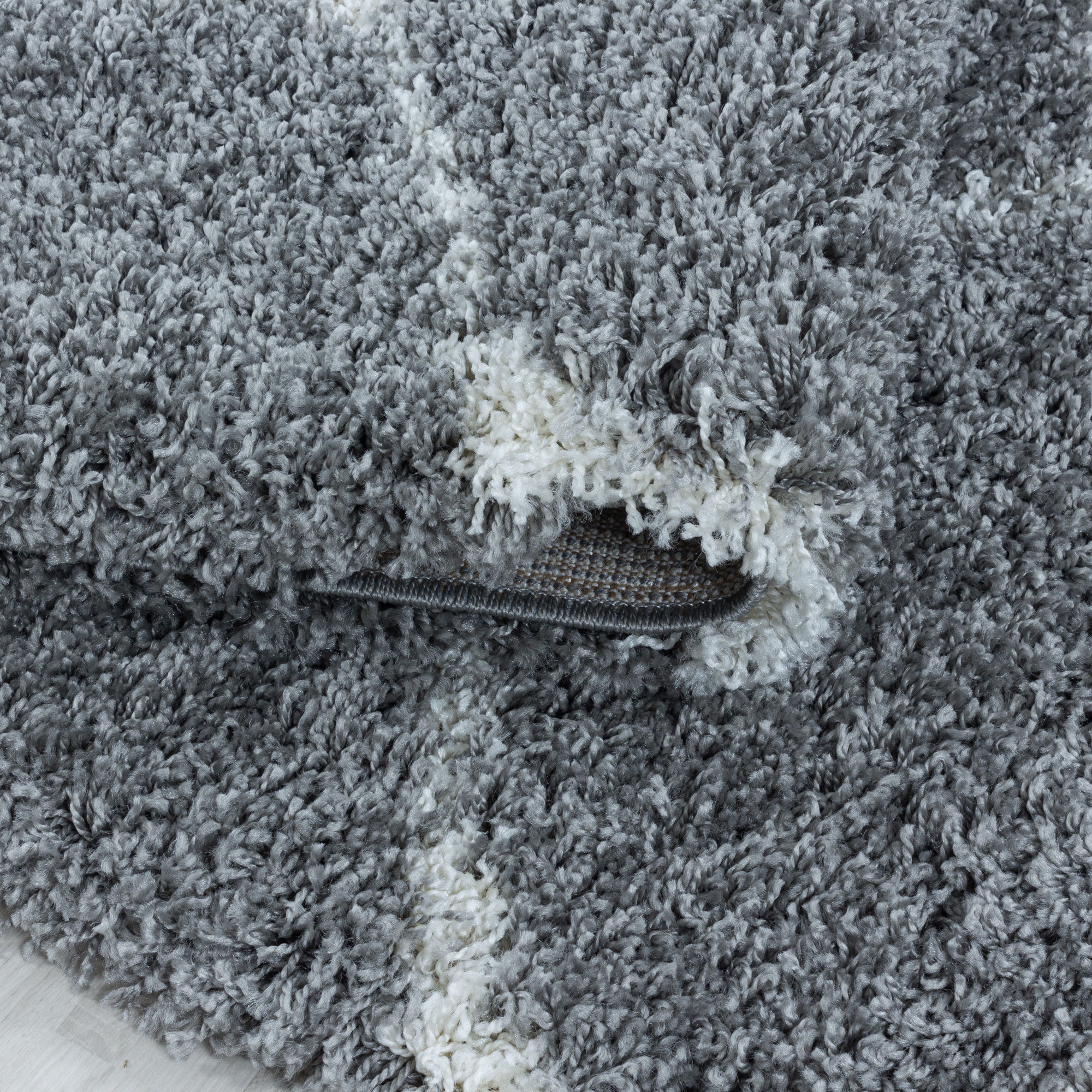 Ayyildiz Teppiche Hochflor-Teppich »SALSA 3201«, rechteckig, 50 mm Höhe, auch in rund, Pflegeleicht / Strapazierfähig / Shaggy/ Wohnzimmer