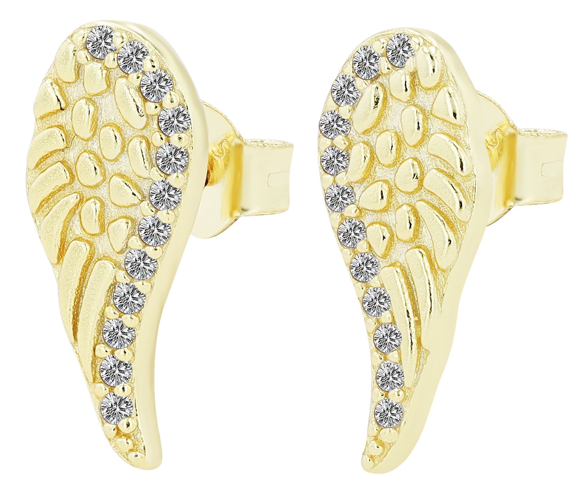 Adelia´s Paar Ohrhänger »Damen Ohrringe – Ohrstecker Flügel aus 925 Silber« Ideal als Geschenk zum Weihnachten