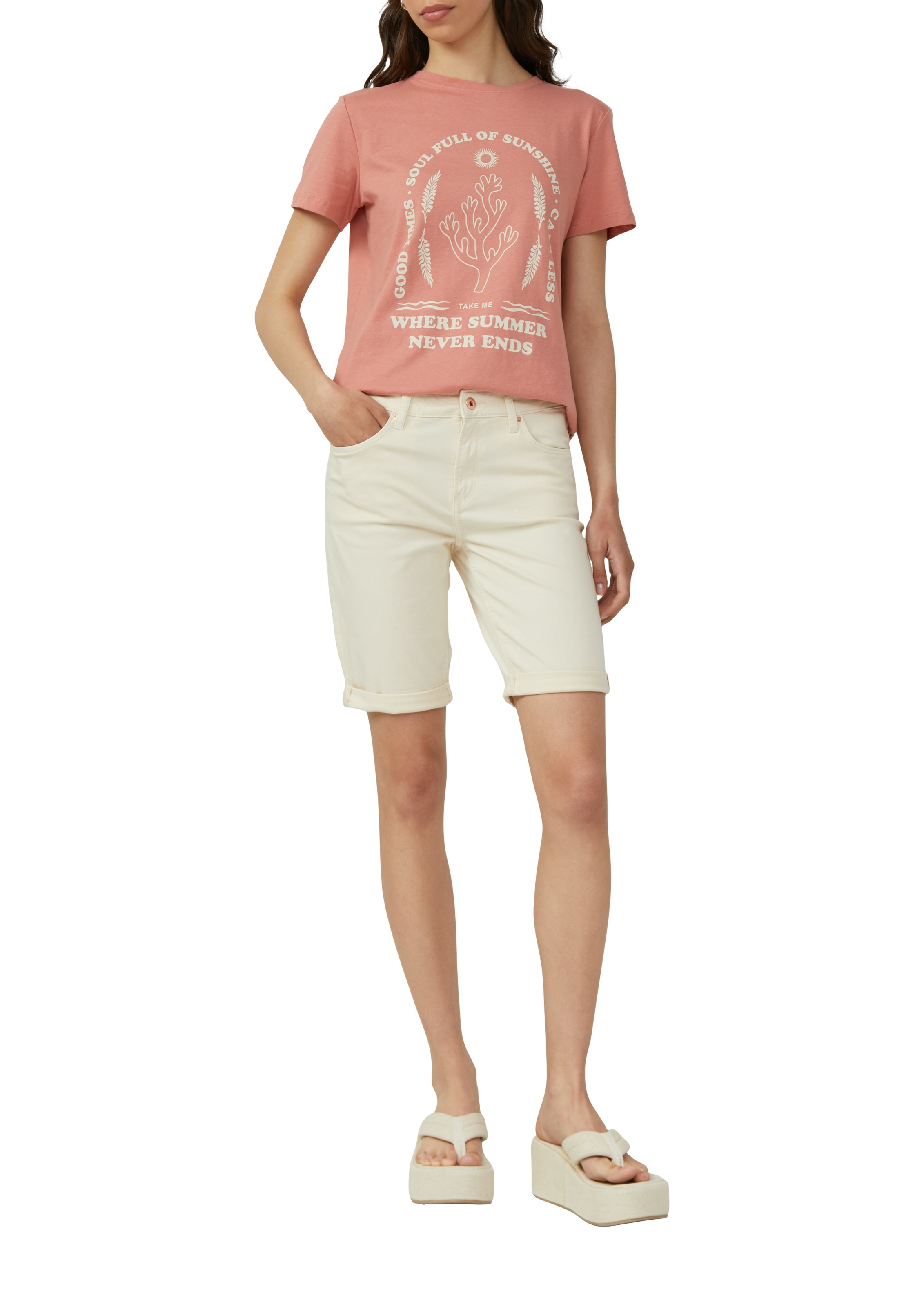 QS Bermudas, im Five-Pocket Style günstig online kaufen
