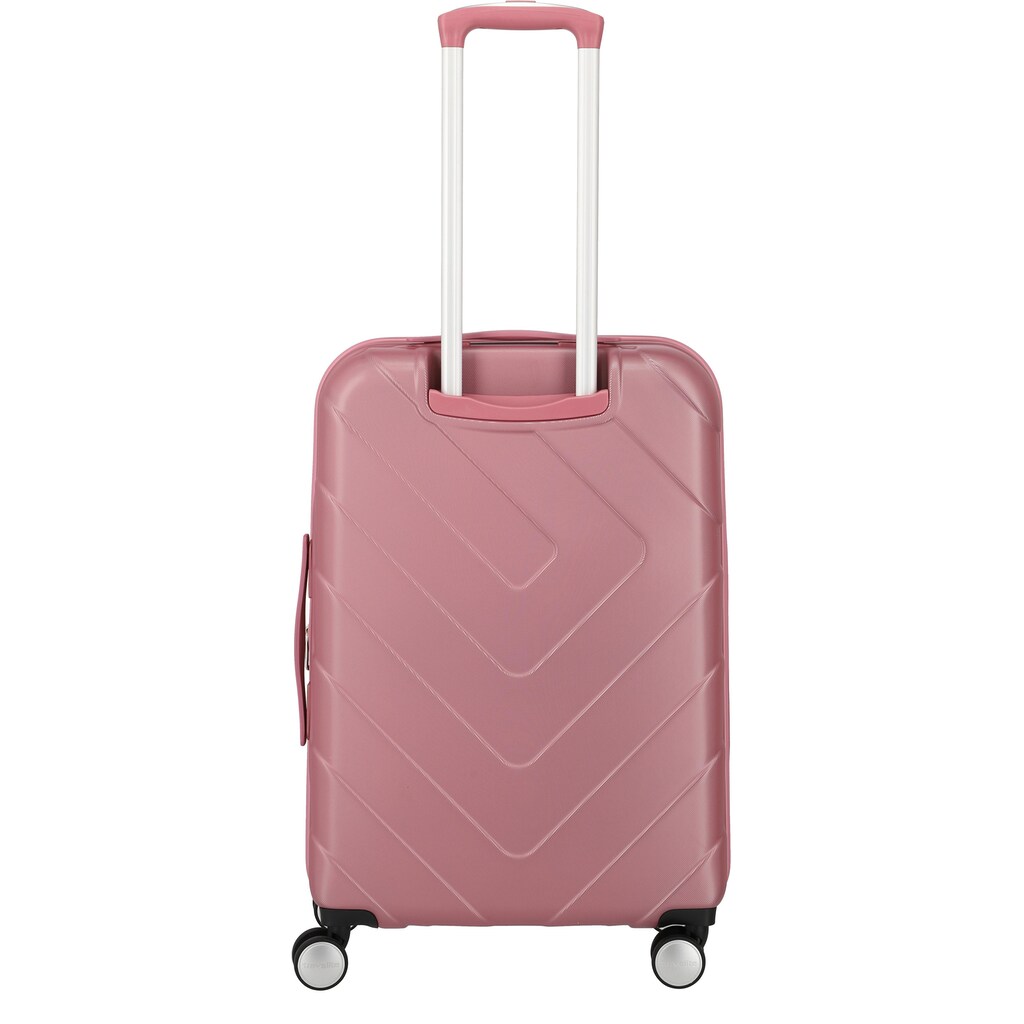 travelite Trolleyset »Kalisto, rose«, (3 tlg.), mit Volumenerweiterung;