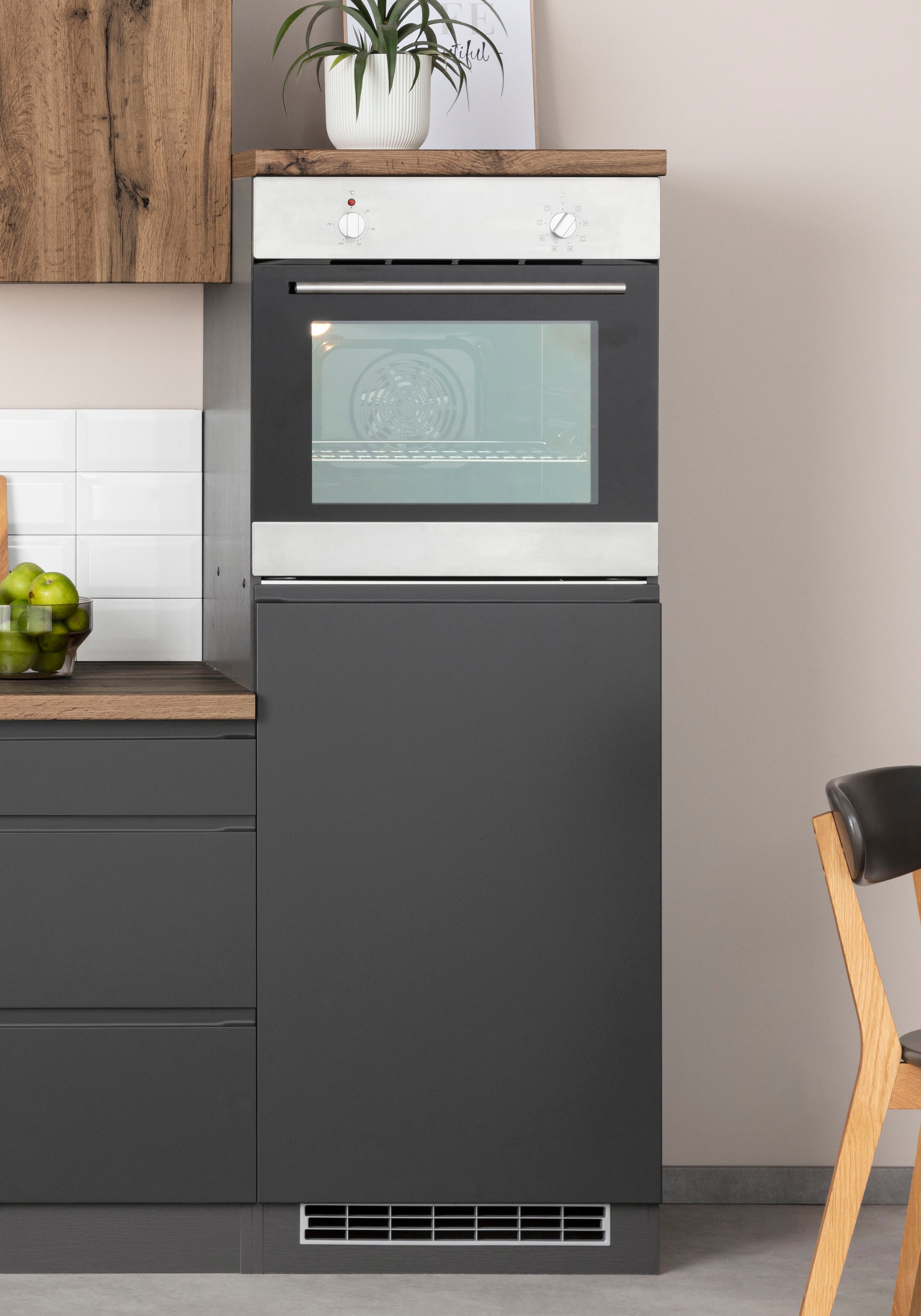 KOCHSTATION "KS-Bruneck" Backofen-/Kühlschrankumbau >>Bruneck günstig online kaufen