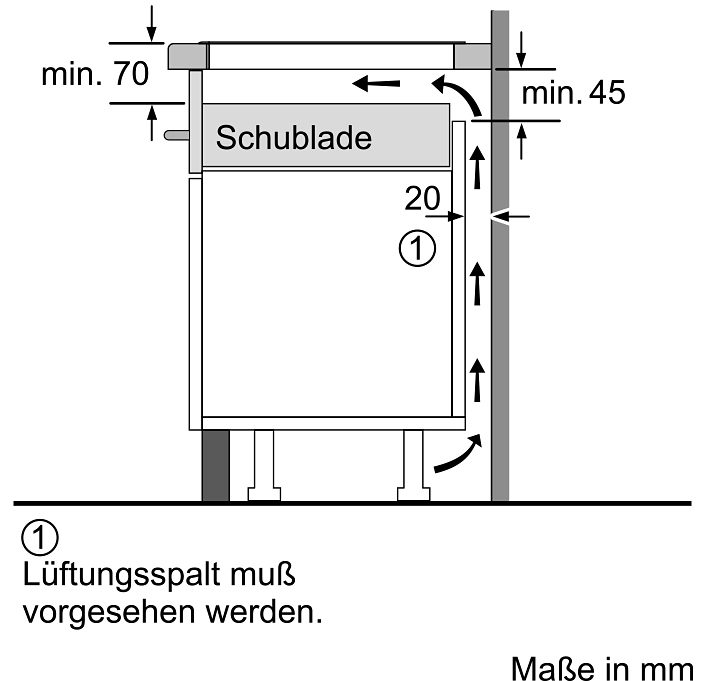 SIEMENS Flex-Induktions-Kochfeld von SCHOTT CERAN® »EX801LYC1E«, mit powerMove Plus