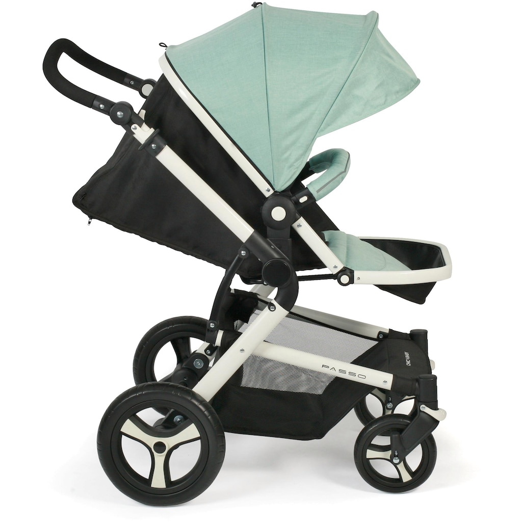 CHIC4BABY Kombi-Kinderwagen »Passo, mint«, 15 kg