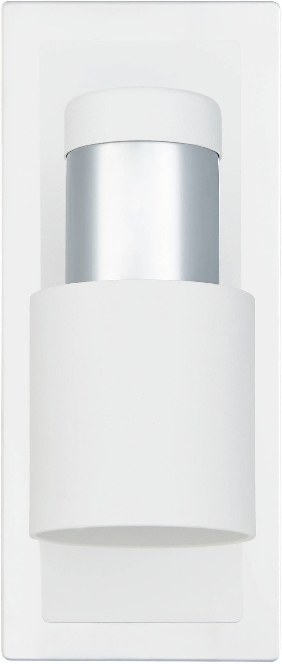 EGLO Deckenleuchte »Davida Deckenlampe, Deckenspot aus Metall, Wohnzimmerlampe, GU10« GU10 1 Stk. Spot - L16,5 x B7 cm - chrom, weiß - 1X4,6W inkl.