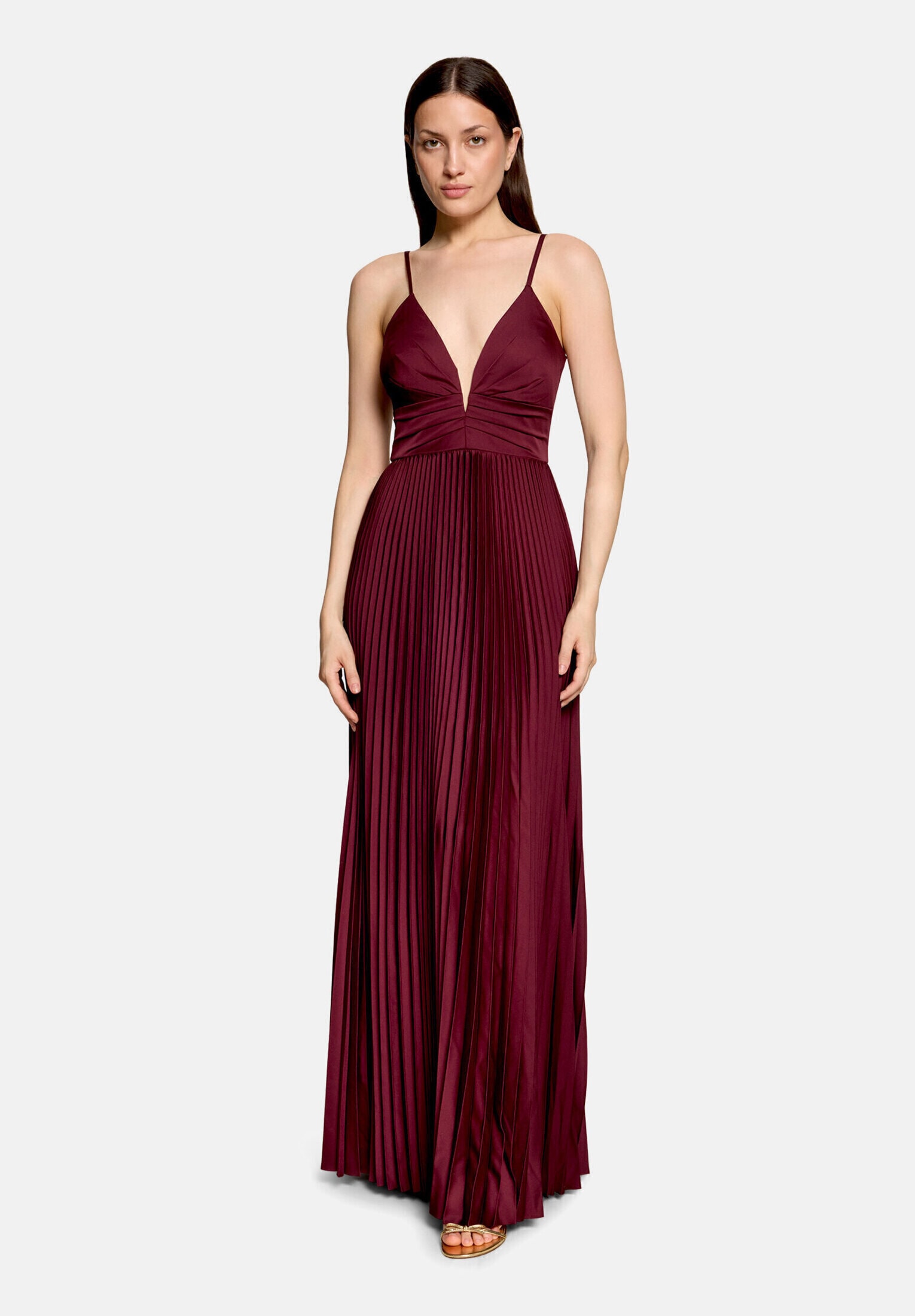 Vera Mont Chiffonkleid »Damen mit V-Ausschnitt« Ohne Tasche