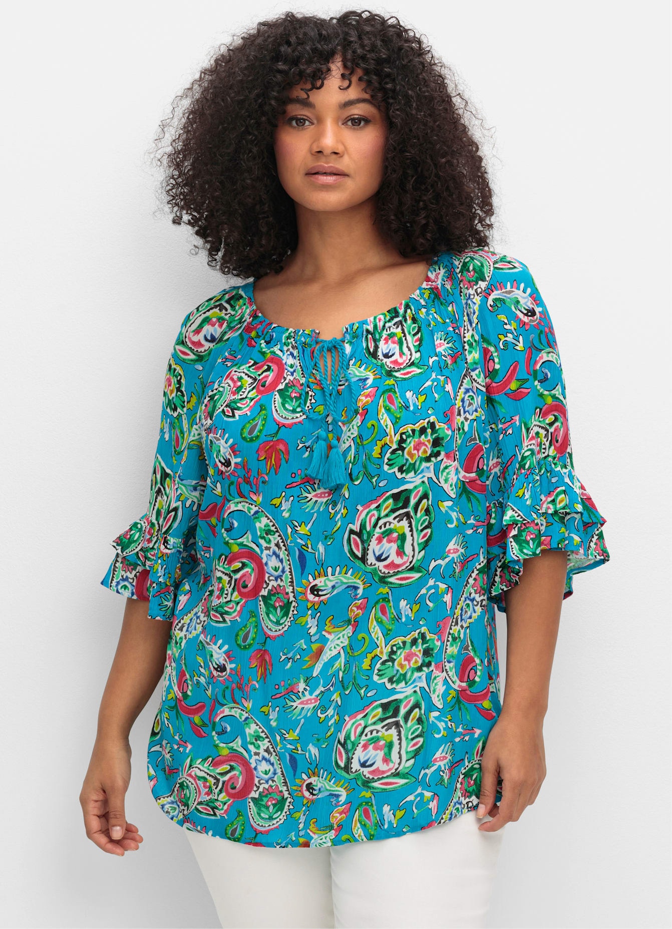 sheego by Joe Browns Schlupfbluse günstig online kaufen
