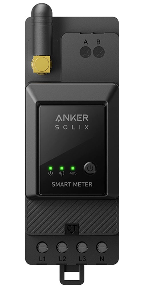 offgridtec Strommessgerät »Anker SOLIX Smarter Stromzähler 3-phasig 120A für E1600 Pro / Plus«, präzise 1-Watt Leistungsanpassung