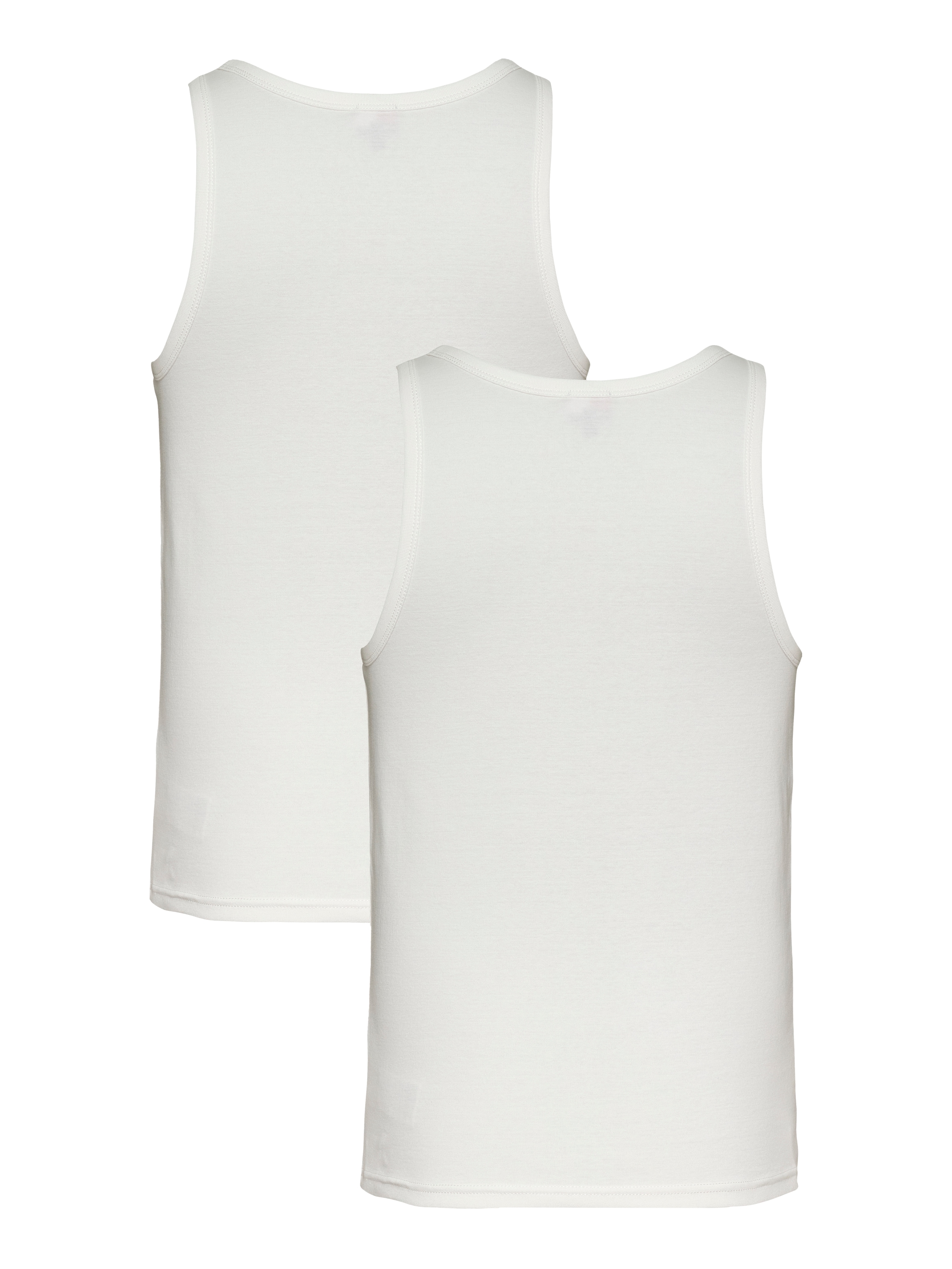 Tommy Jeans Tanktop "TJM XSLIM 2PCK RIB TANK EXT", 2 Stk. mit gerippter Str günstig online kaufen