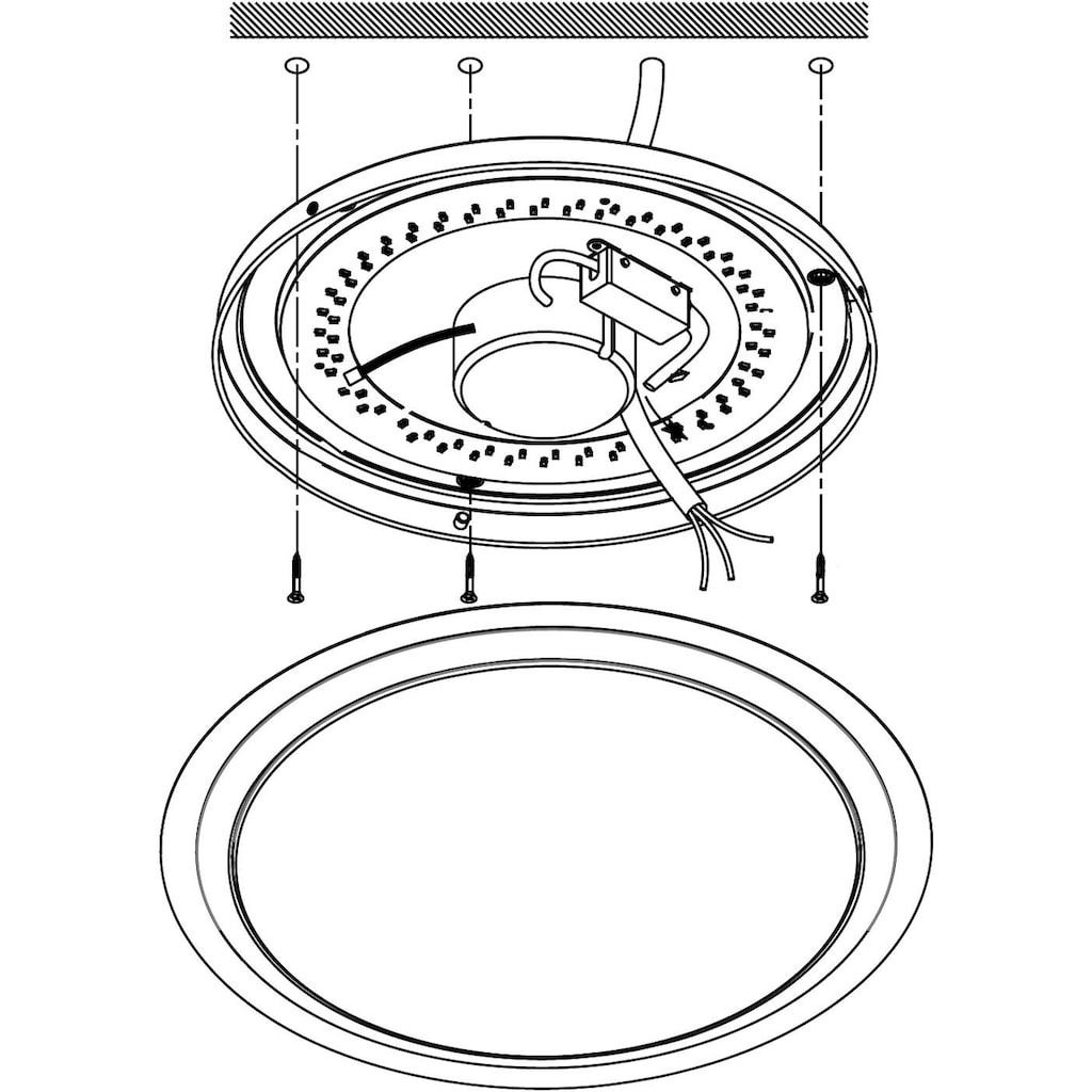 EGLO LED Deckenleuchte »COMPETA-C«, 1 flammig-flammig