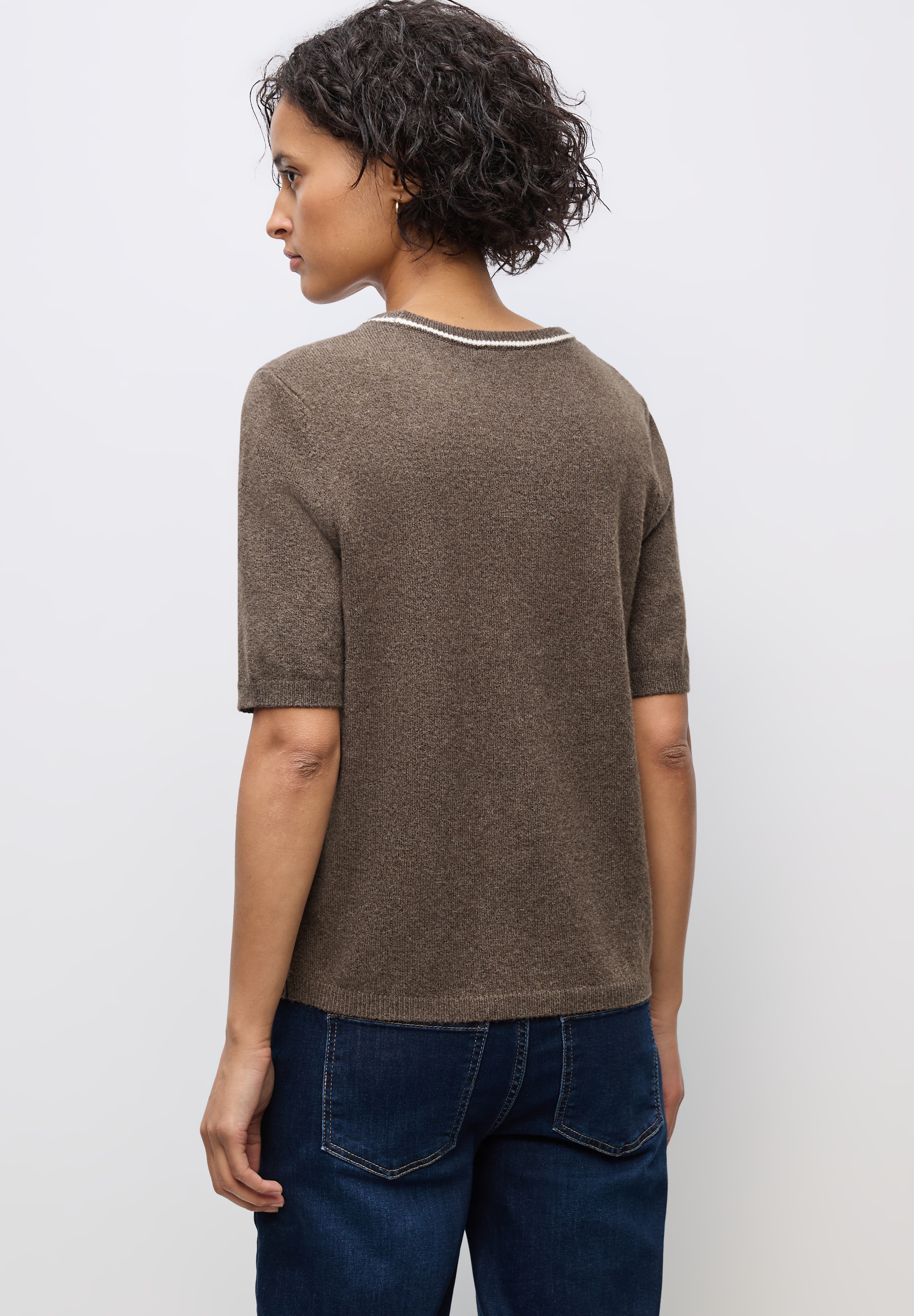 STREET ONE Strickpullover, Feinstrick
