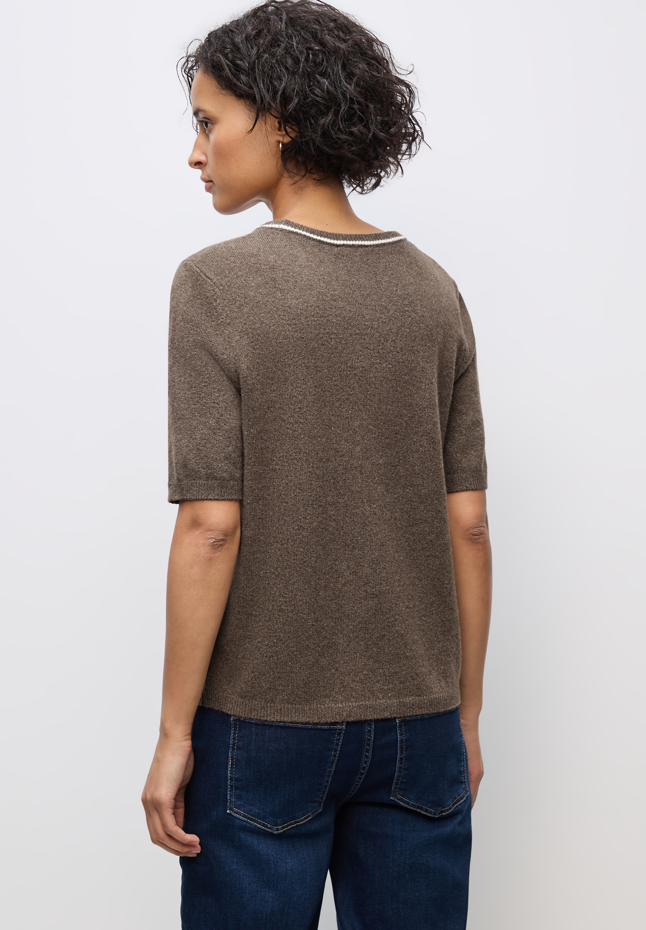 STREET ONE Strickpullover, Feinstrick günstig online kaufen