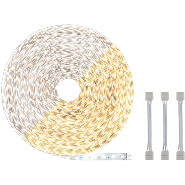 Paulmann LED-Streifen »MaxLED500 Einzelstripe, Adapterkabel 20m Tunable  White 72W 550lm/m«, 1 St.-flammig, Tunable White 72W 550lm/m bestellen |  BAUR