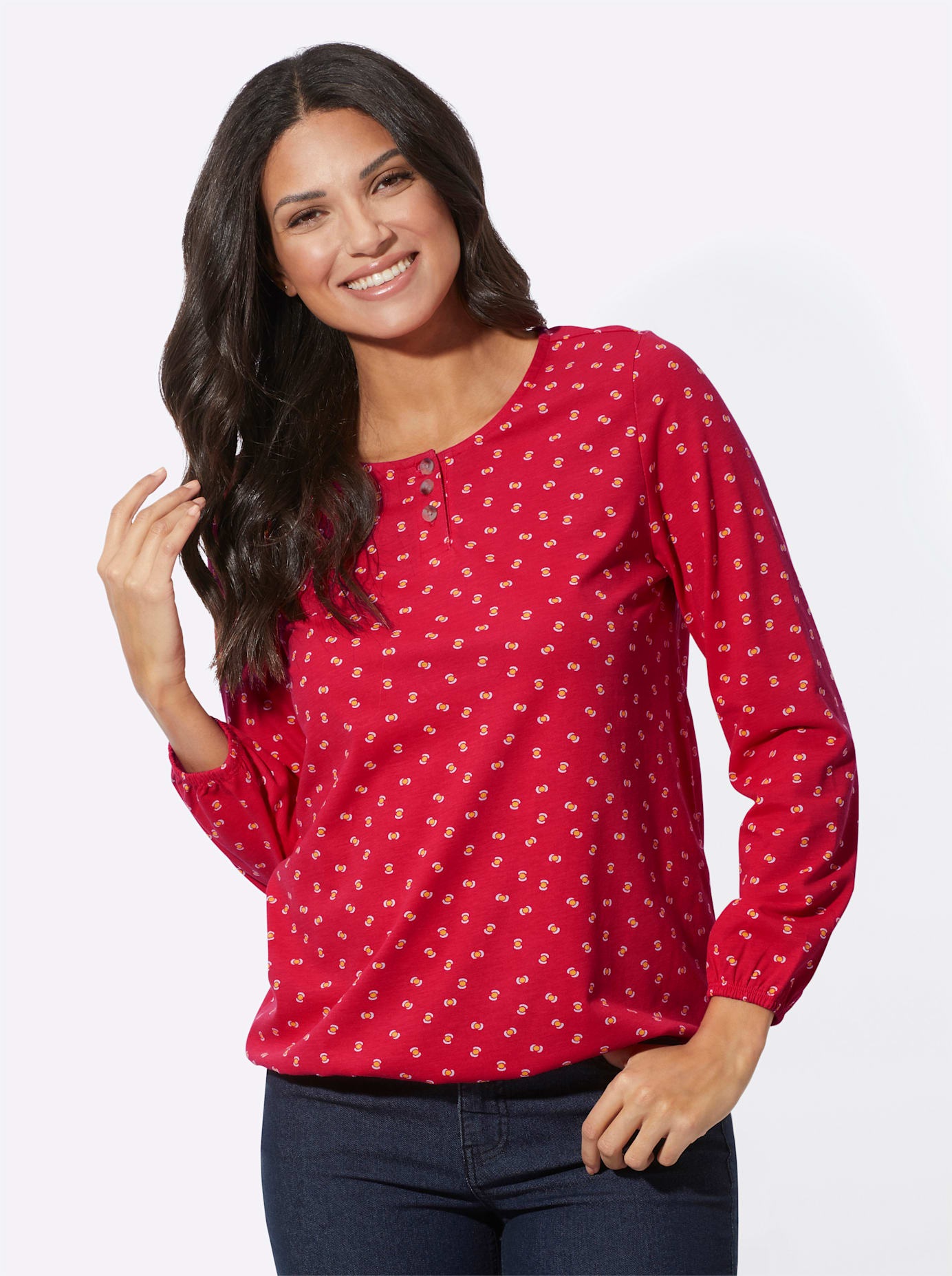 Classic Basics Langarmshirt "Langarm-Shirt" 1 Stk. günstig online kaufen