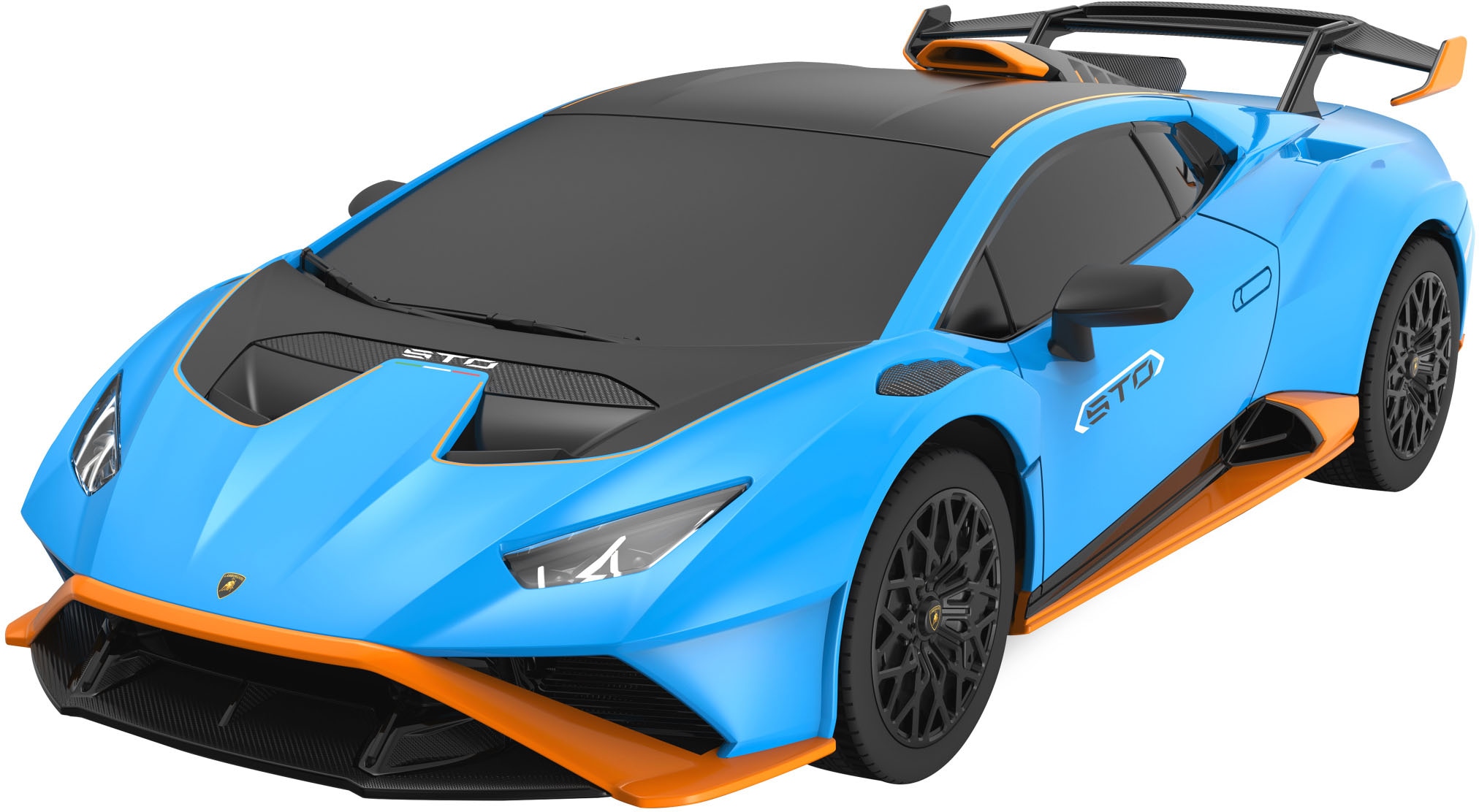 Jamara RC-Auto »Lamborghini Huracán STO 1:24 blau, 2,4GHz«, offiziell lizenziert