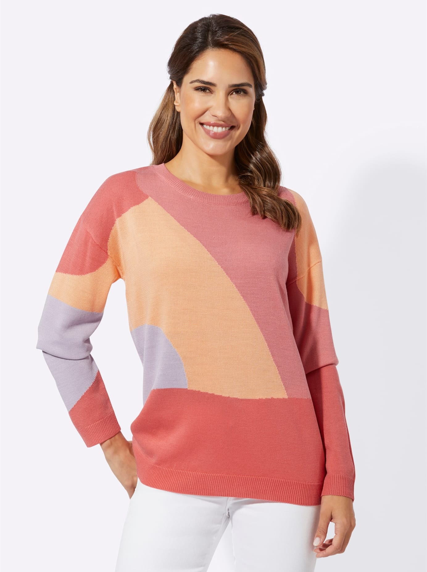 Classic Basics Rundhalspullover »Langarm-Pullover«