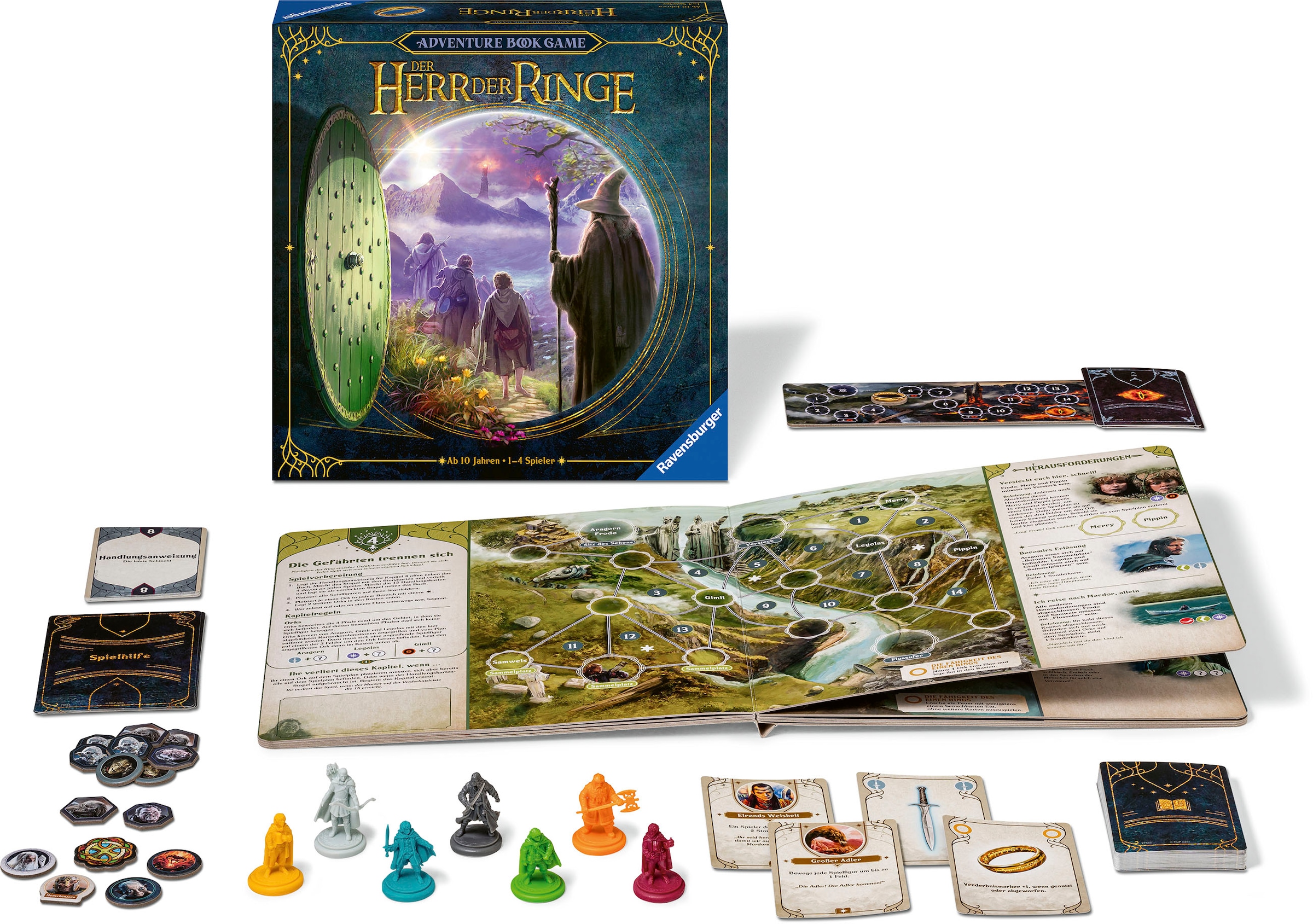 Ravensburger Spiel »Der Herr der Ringe - Adventure Book Game«
