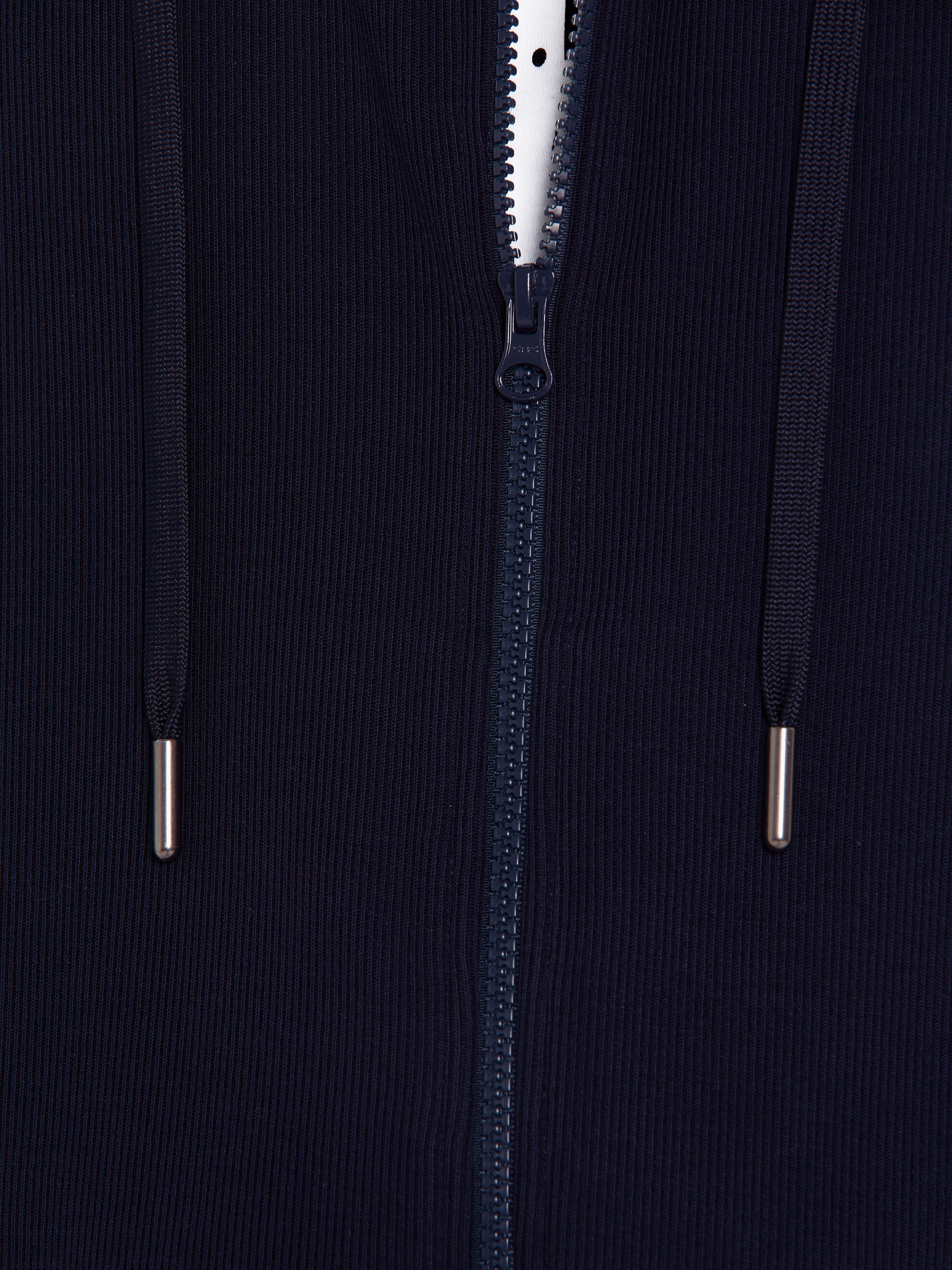 SENSES.THE LABEL Kapuzensweatjacke mit verstellbarer Kapuze