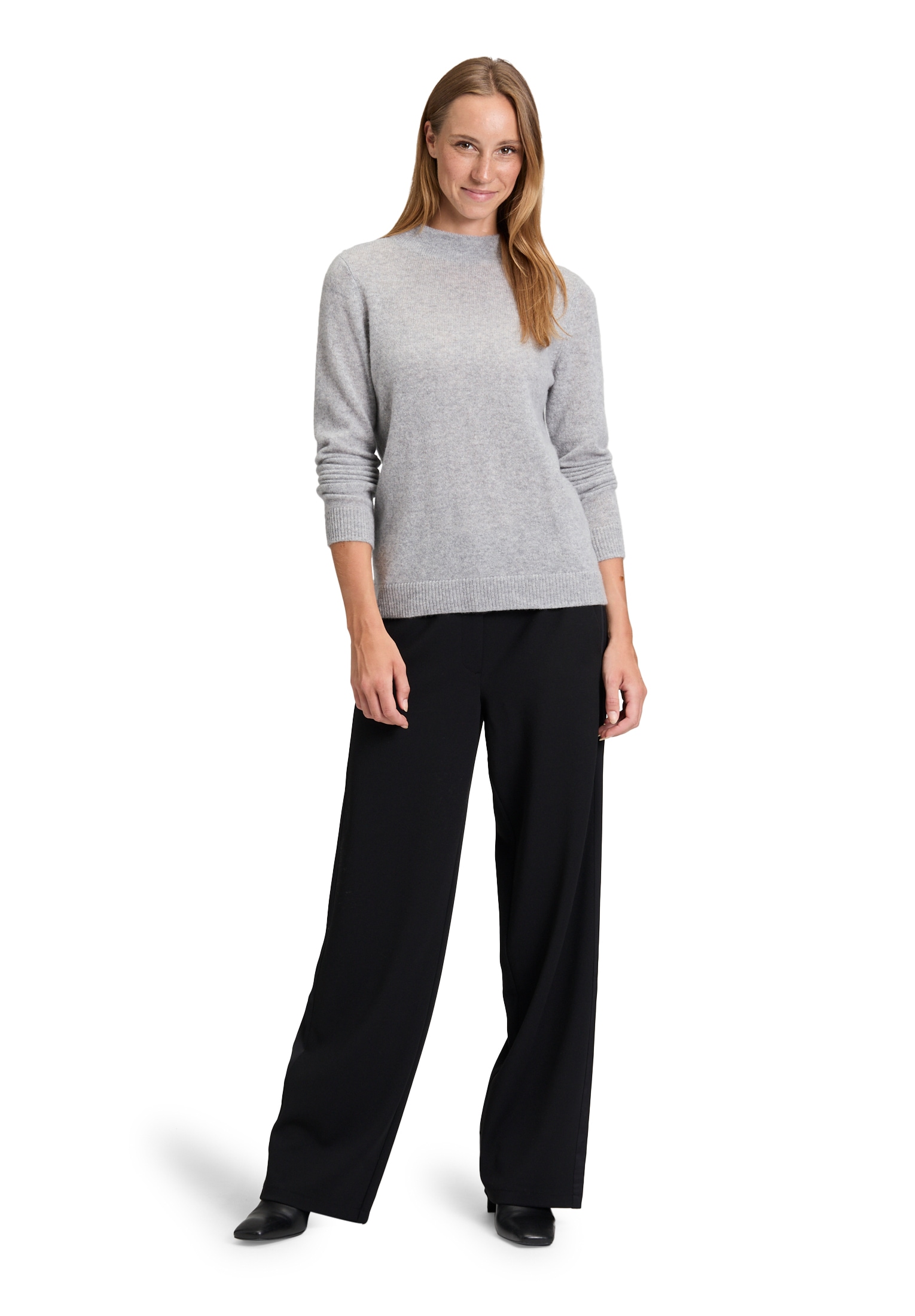 Betty Barclay Strickpullover »Betty Barclay Damen Kaschmir-Pullover mit Stehkragen«, (1 tlg.)