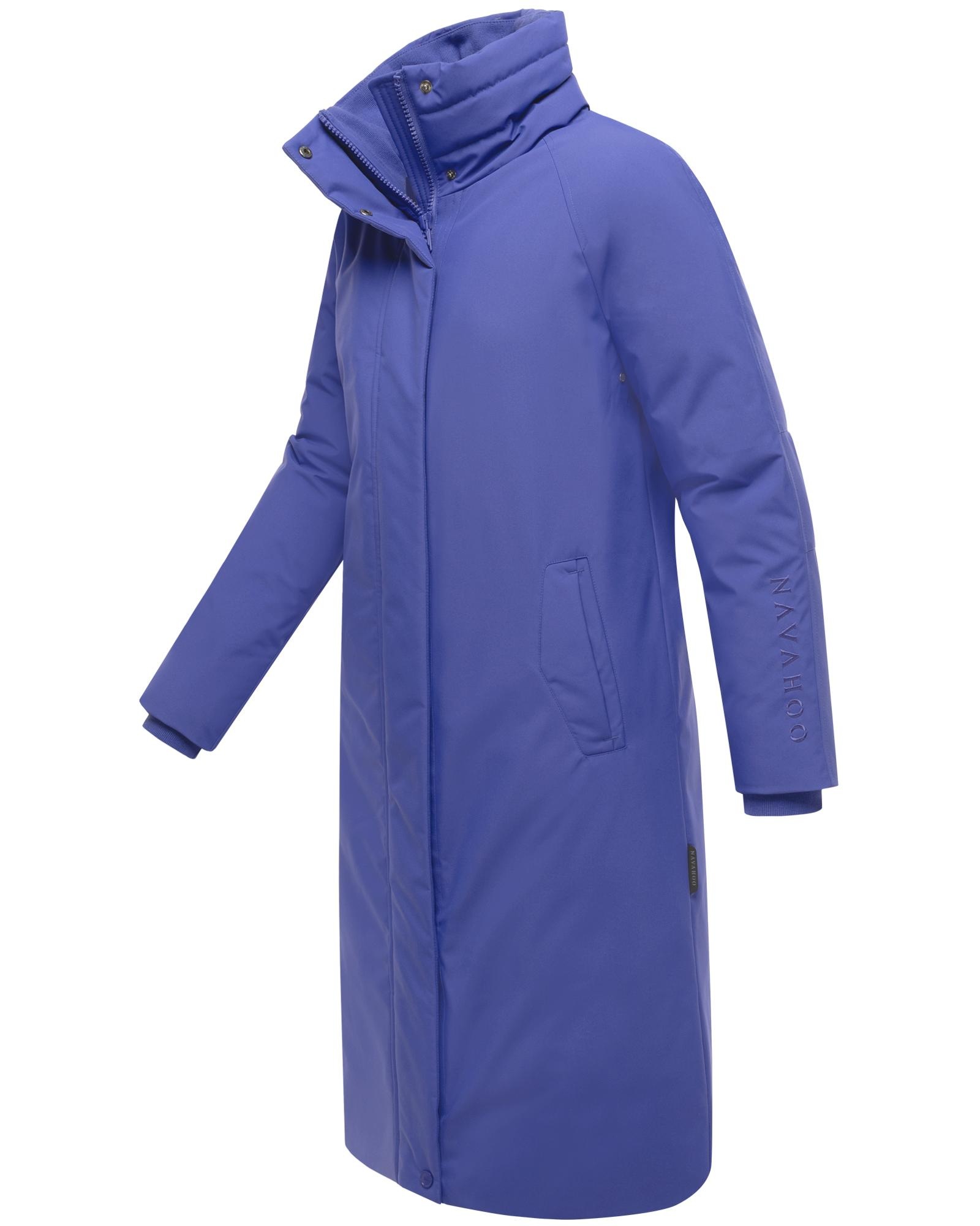 Navahoo Wintermantel »Traumblüte 14«, Warmer Parka mit Stehkragen