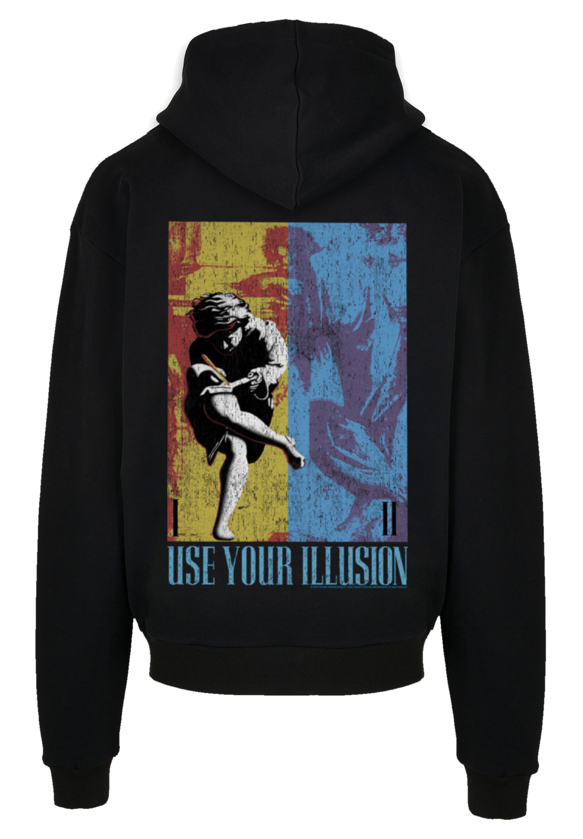 F4NT4STIC Kapuzenpullover »Guns 'n' Roses Music Double Illusion«, Musik, Band, Logo
