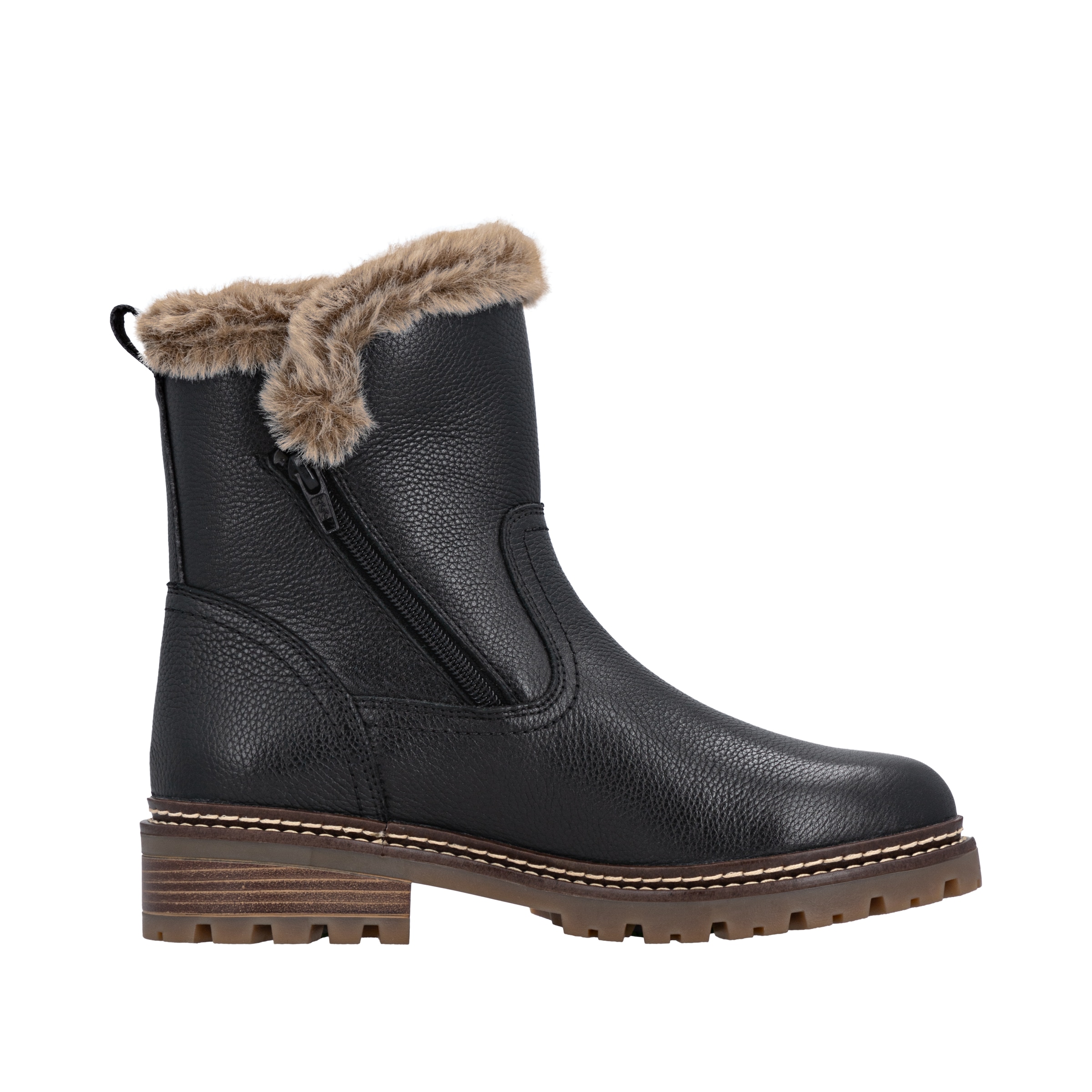 Remonte Winterstiefelette »FIBER-GRIP«, Winterboots, Outdoorboots mit Schurwollfutter und TEX-Ausstattung