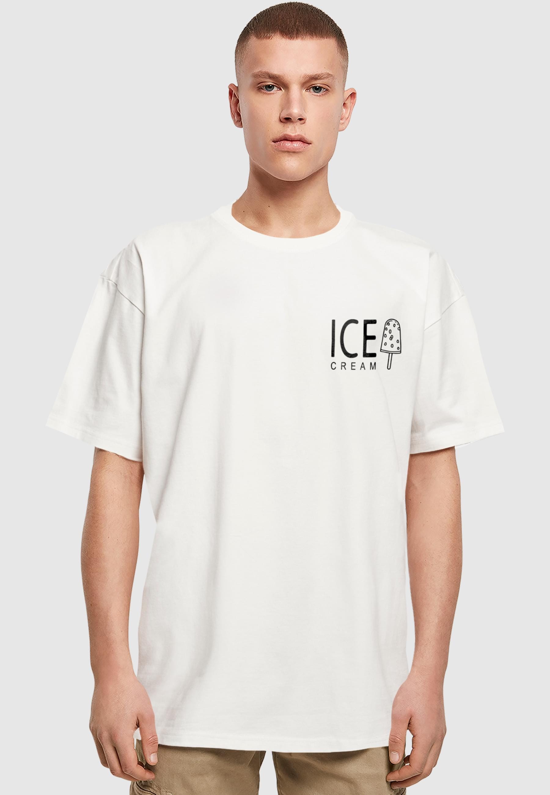 Merchcode T-Shirt »Merchcode Ice Cream Oversized T-shirt«, (1 tlg.)