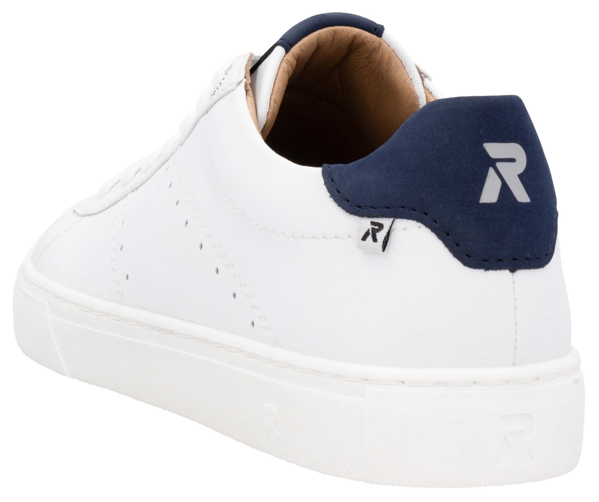 RIEKER Sport Sneaker mit Leder-Innenfutter, Freizeitschuh, Halbschuh, Schnü günstig online kaufen