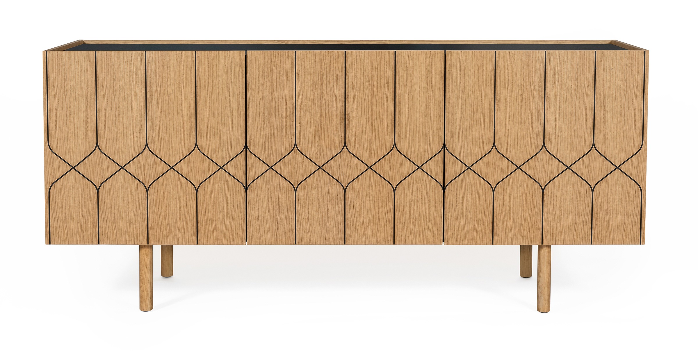 Woodman Kommode, Holzfurnier aus Eiche, Skandinavisches Design, FSC-zertifi günstig online kaufen