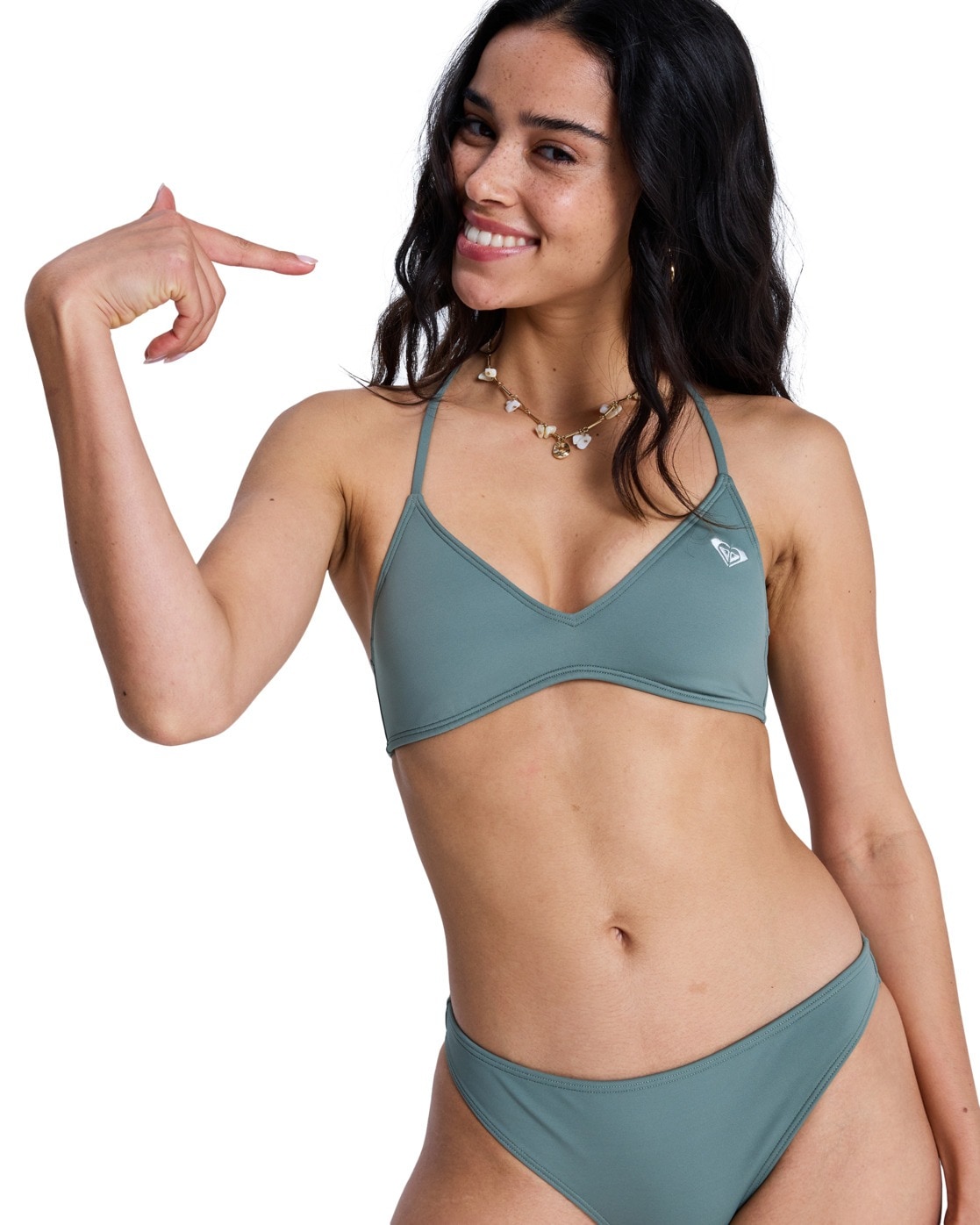 Roxy Triangel-Bikini-Top "Solid Essentials Athletic Tri"