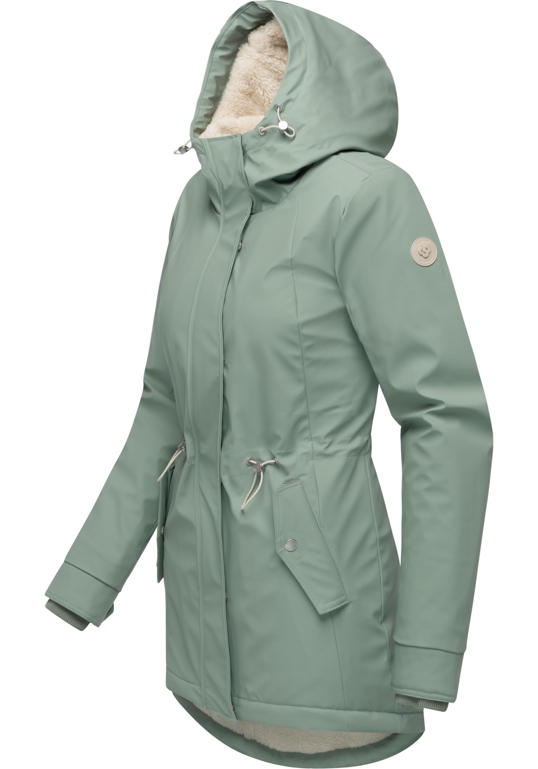 Ragwear Funktionsjacke »Monadis Rainy Warm«, mit Kapuze, Gefütterte Übergangsjacke mit Kapuze