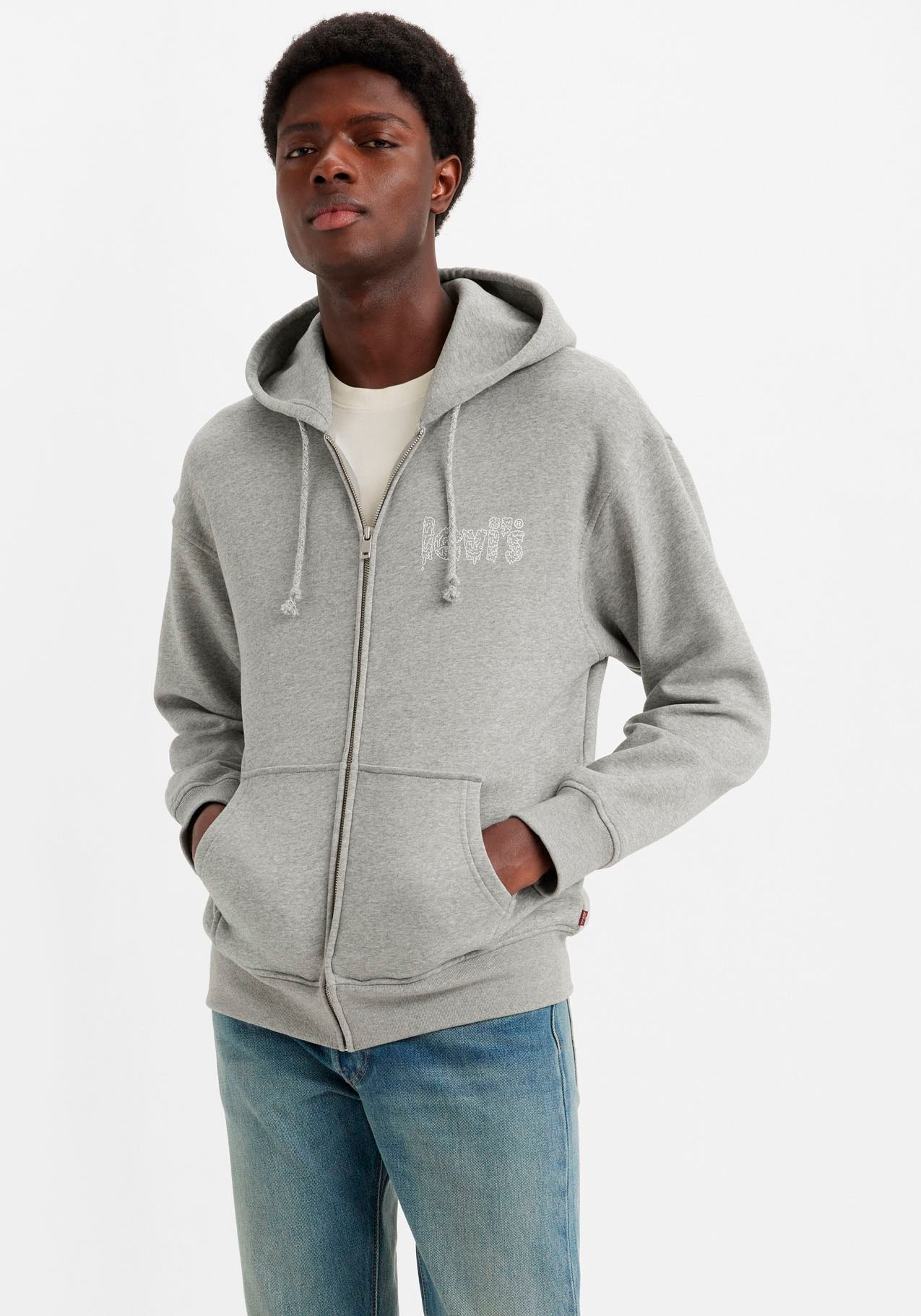 Levi\'s® Kapuzensweatjacke »RELAXED BAUR GRAPHIC ZIPUP« ▷ für 