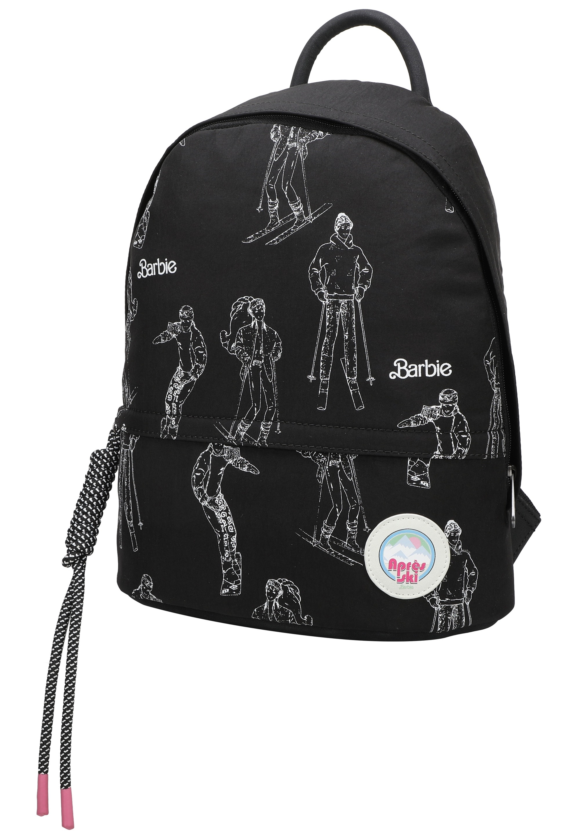 Fritzi aus Preußen Cityrucksack »Apres Ski Limited Barbie«, mit dekorativem Barbie-Print