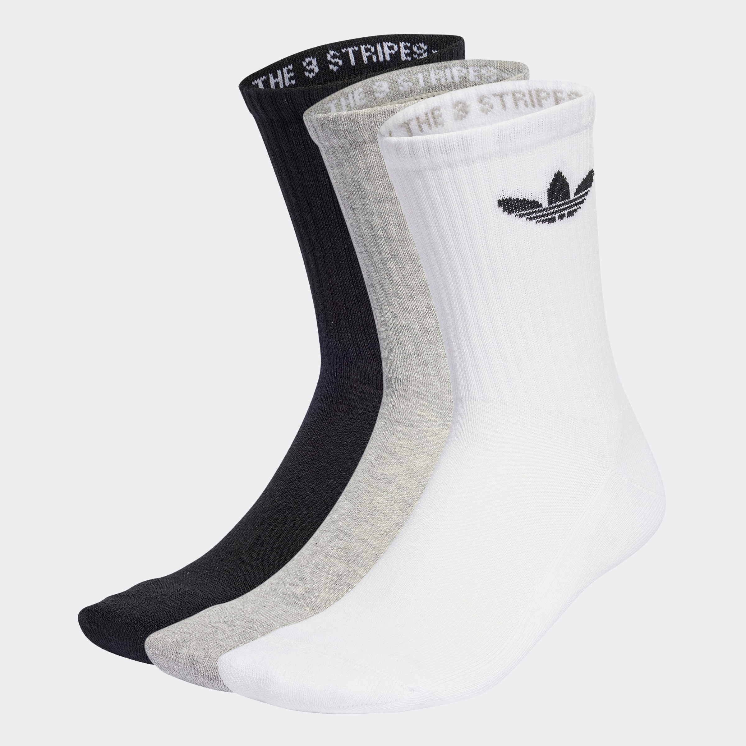 adidas Originals Sportsocken "TR CREW S 3P" 3 Paar tlg. für Erwachsene, 3er-Pack, mit Logodruck, wadenlang