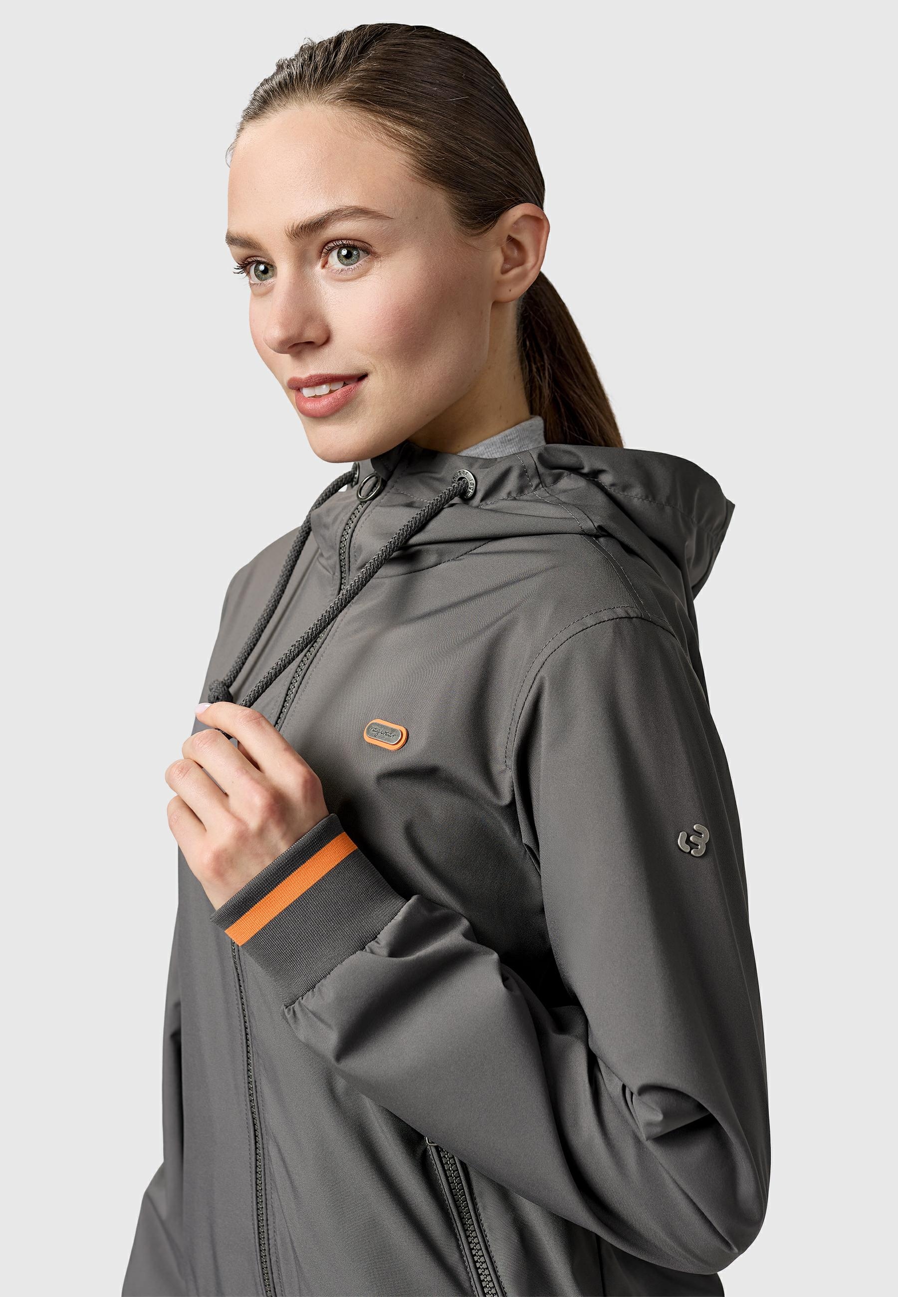 Ragwear Funktionsjacke »Oggie Sporty YOUMODO« mit Kapuze Wasserdichte und atmungsaktive Übergangsjacke