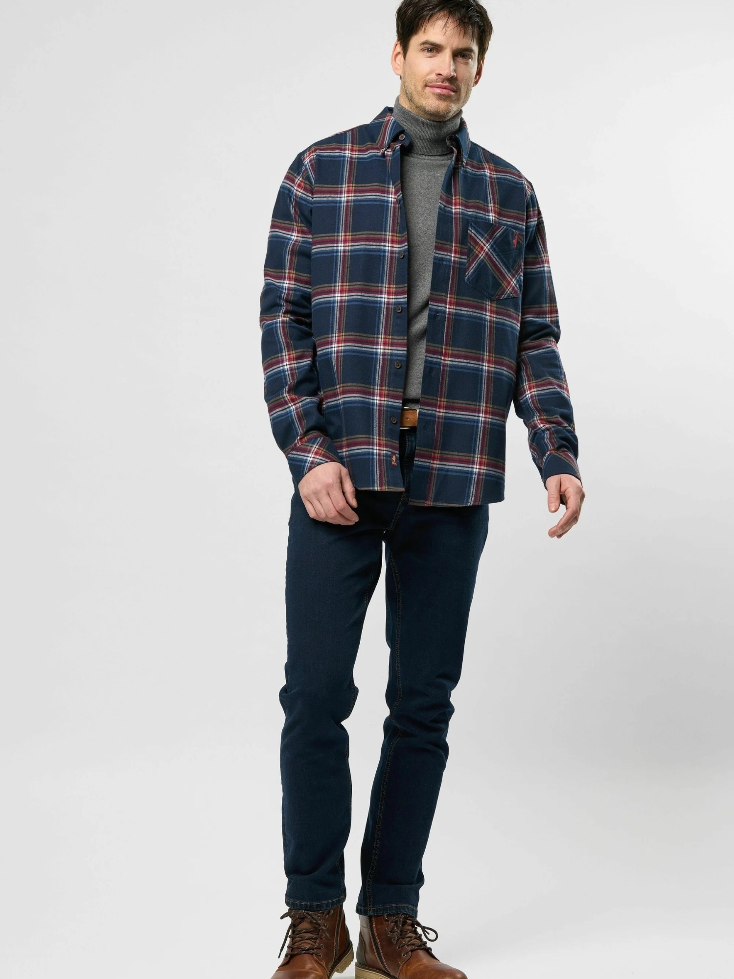 MCS Langarmhemd »MCS Shirt Franck«