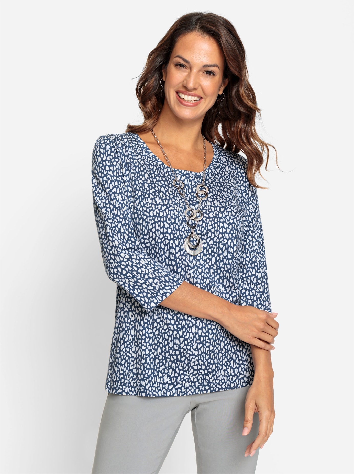 Inspirationen Print-Shirt »Shirt«, (1 tlg.)