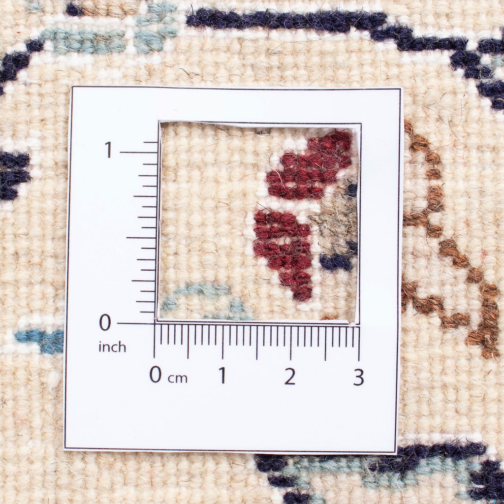 morgenland Wollteppich »Nain Medaillon Rosso scuro 287 x 287 cm«, rund