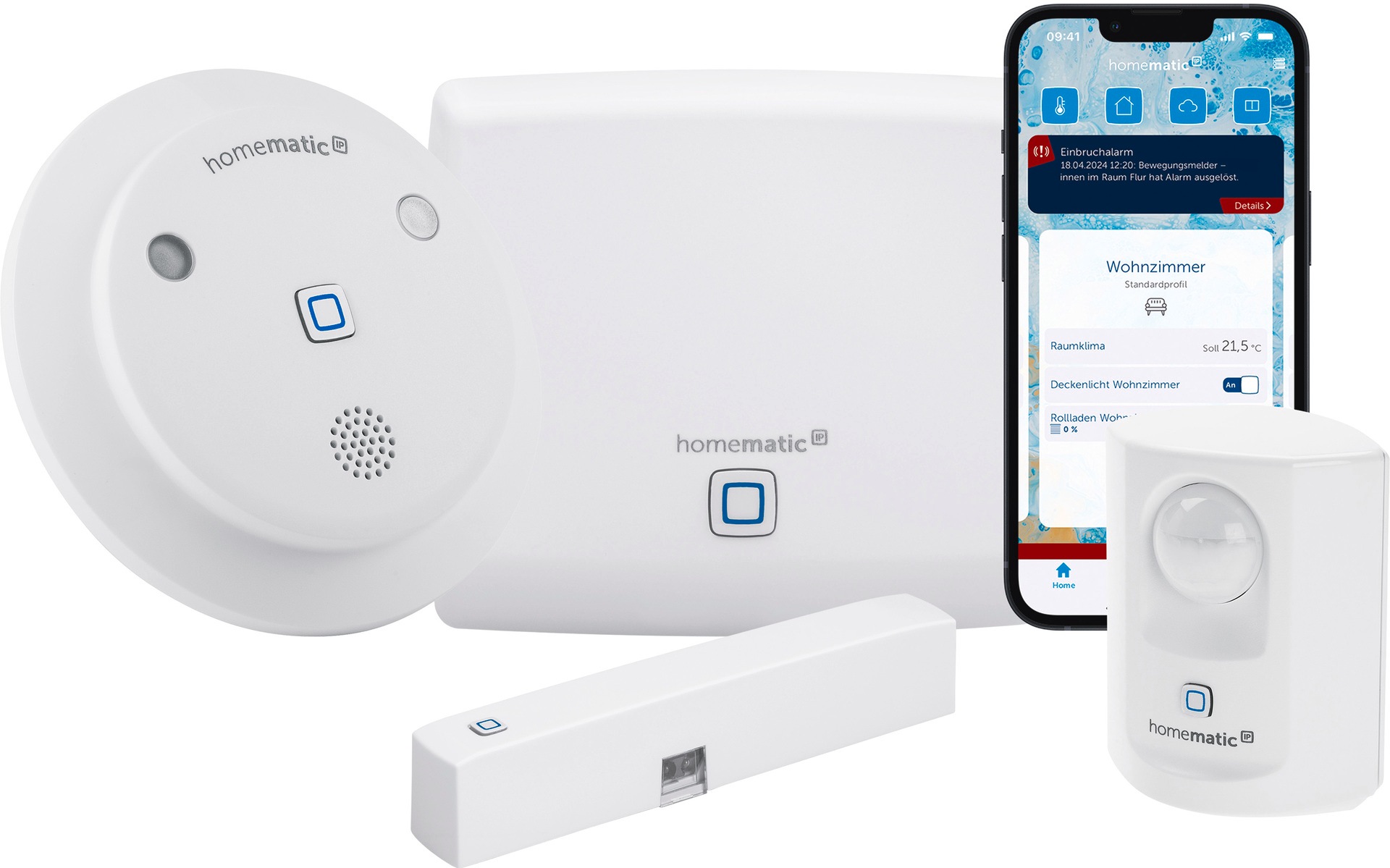 Homematic ip Smart-Home-Zubehör »Bundle Starter rin...