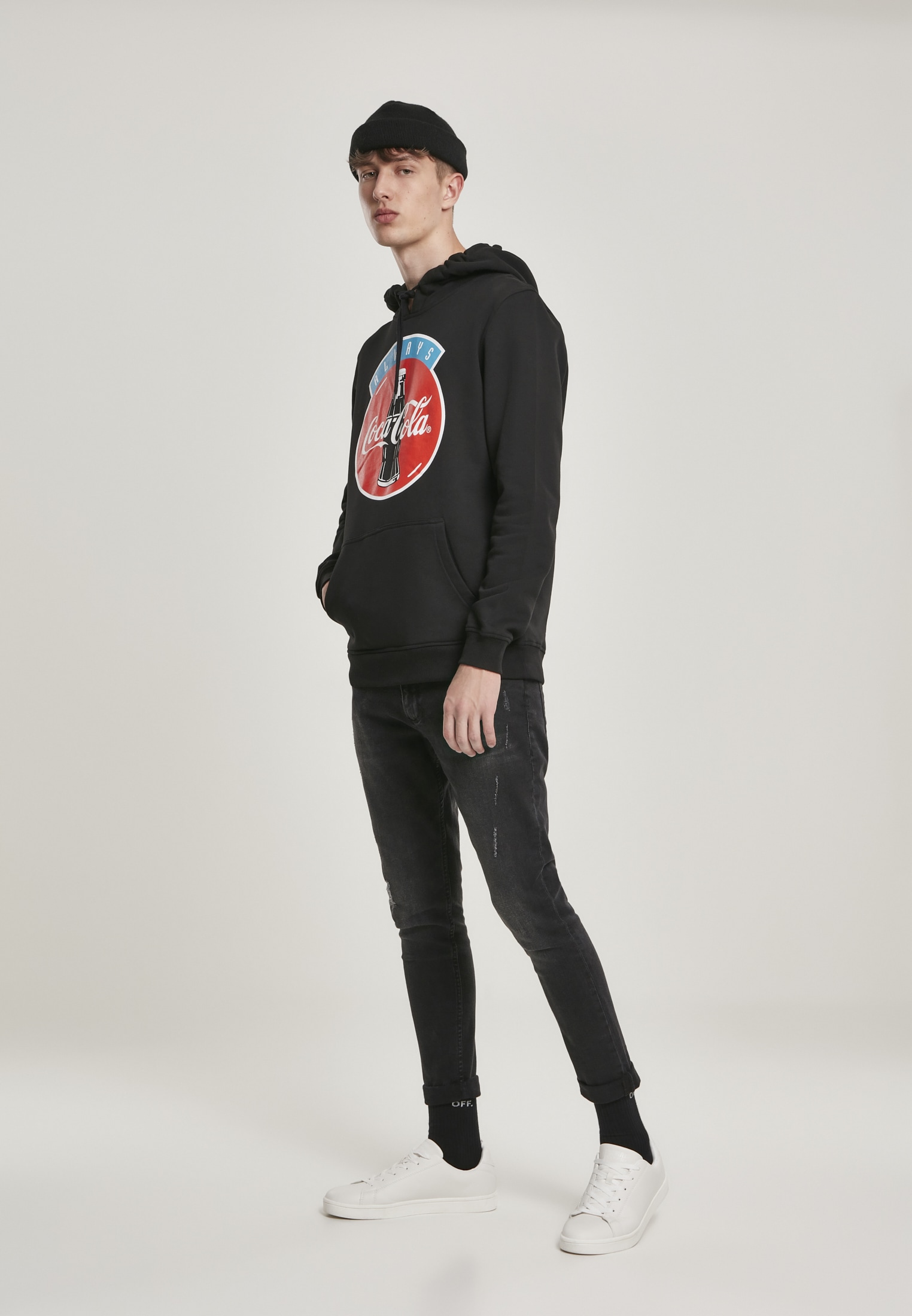 Merchcode Sweatshirt »Merchcode Herren Always Coca Cola Hoody«, (1 tlg.)