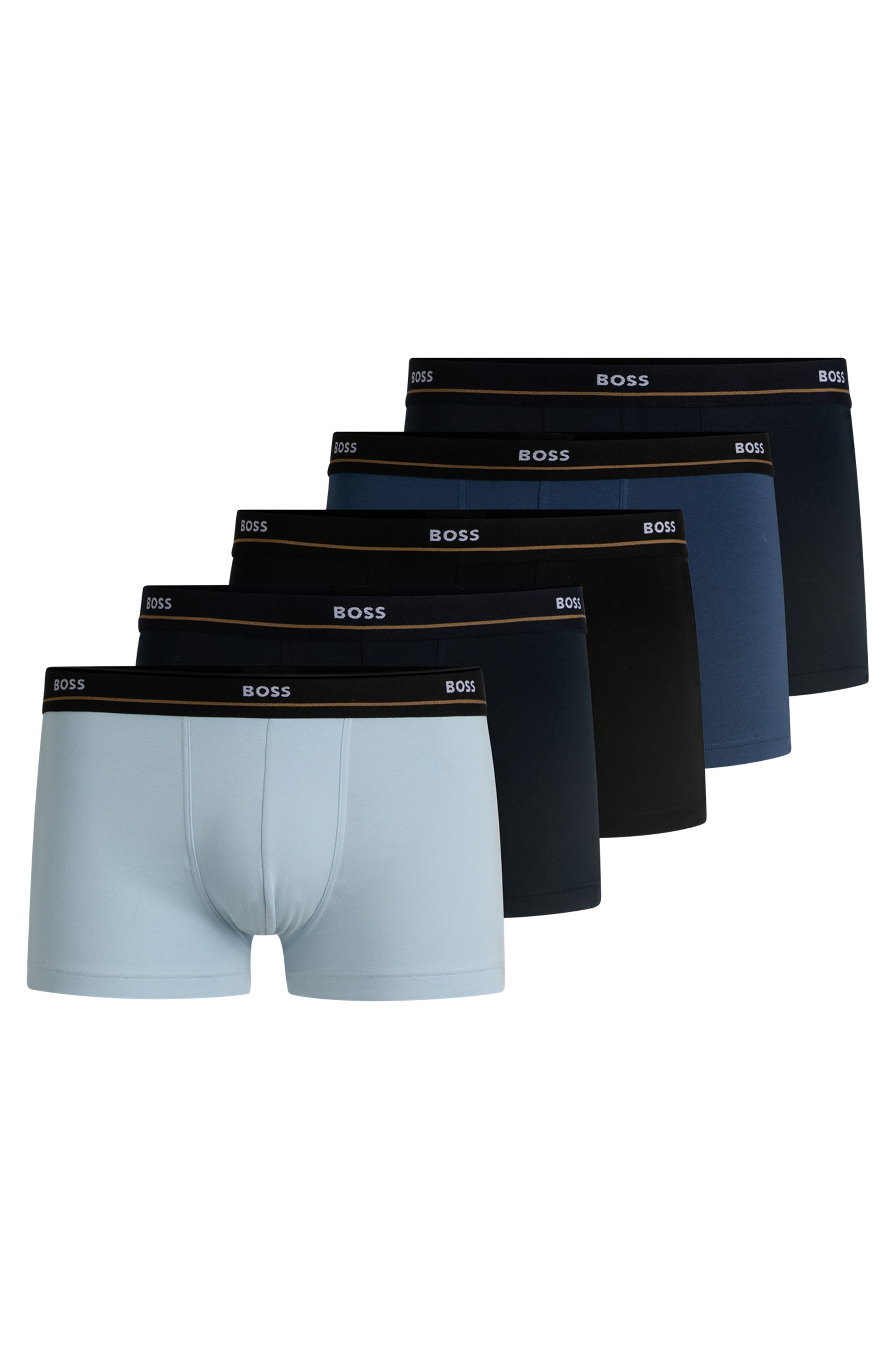 BOSS Trunk »Trunk 5P Essential«, (Packung, 5 St., 5er), mit elastischem Bund