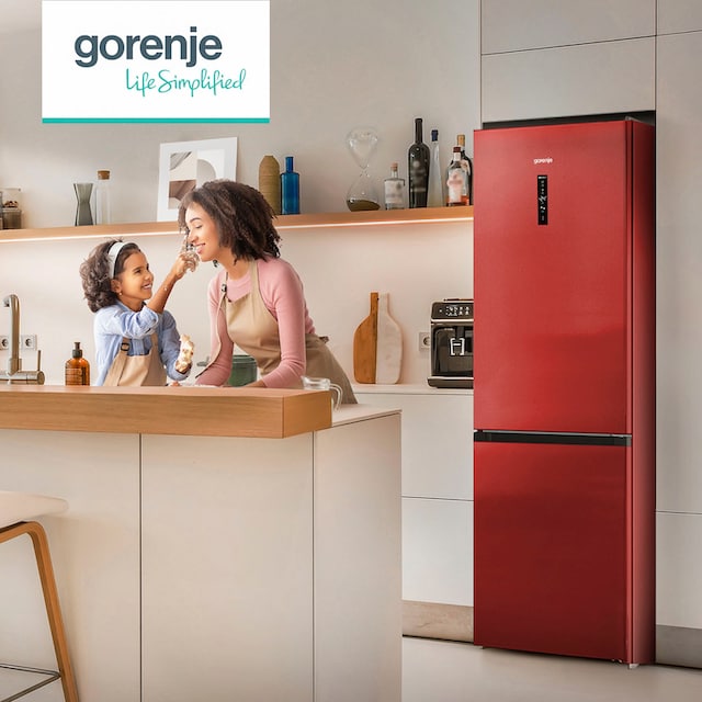 GORENJE Kühl-/Gefrierkombination »NK89C0D«, NK89C0DBK, 200 cm hoch, 60 cm  breit per Rechnung | BAUR