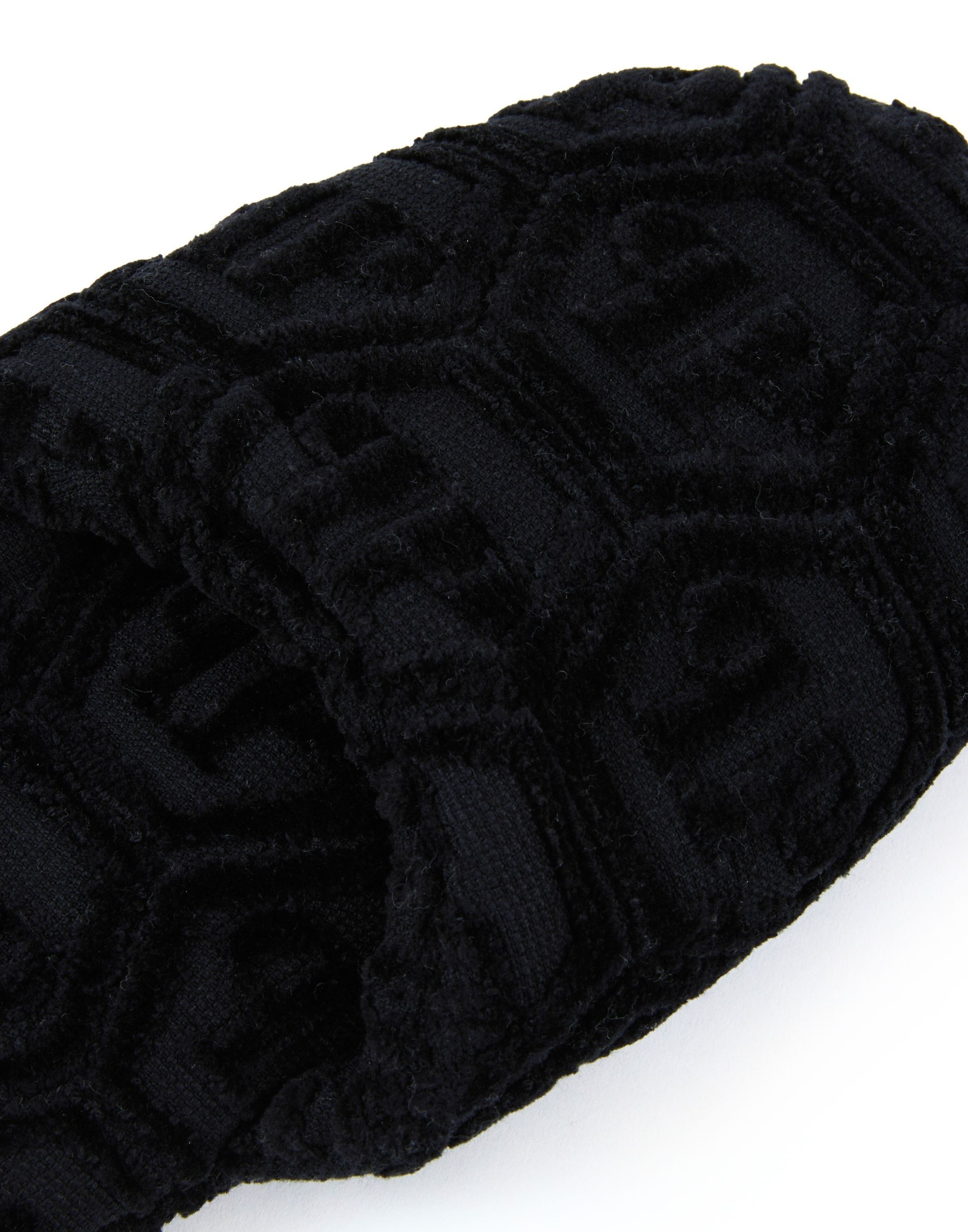 Pantoffel PHILIPP PLEIN "Puffy Slippers Hexagon", Herren, Gr. S, 02, schwarz, Schuhe 2
