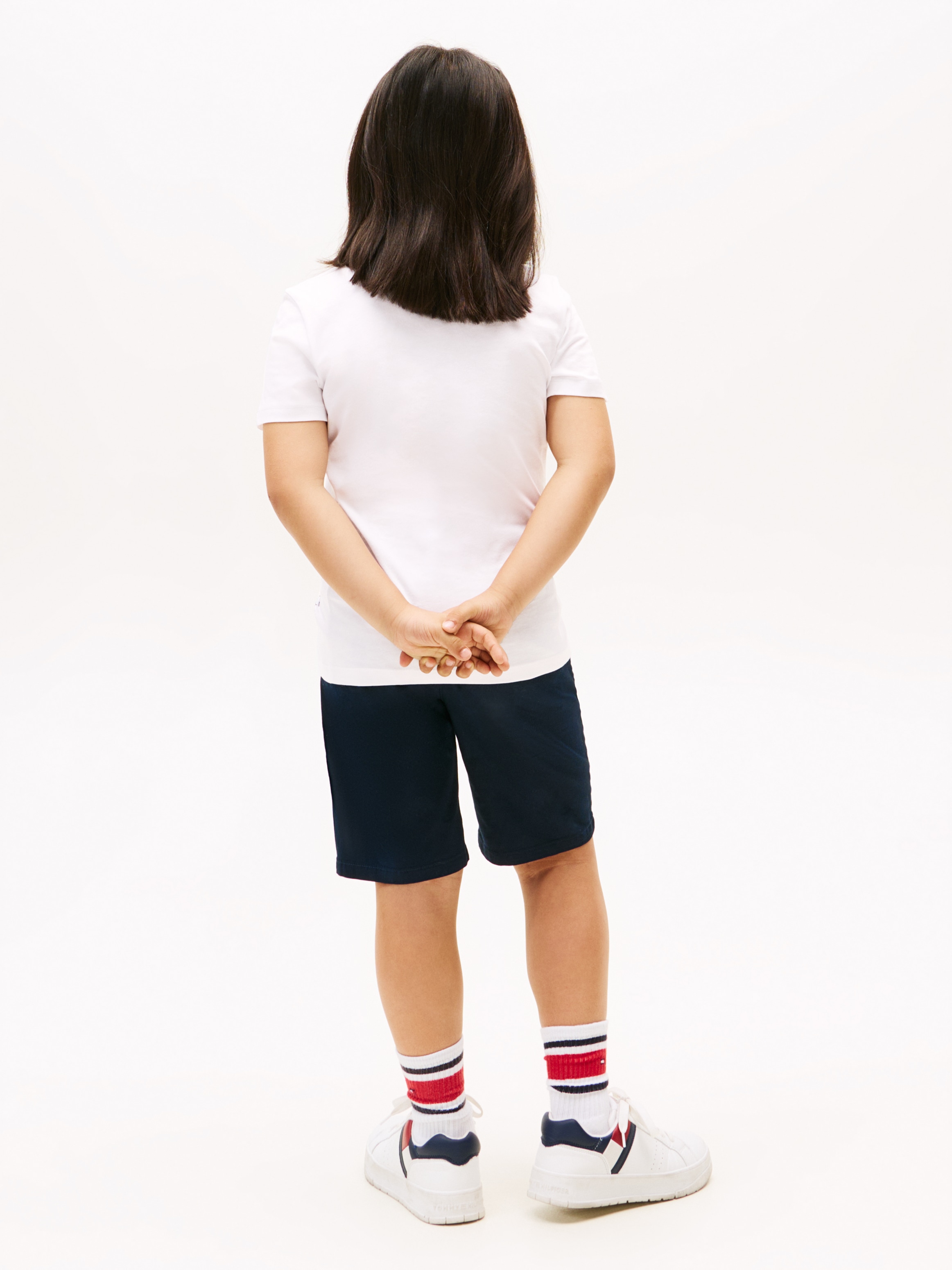 Tommy Hilfiger T-Shirt »TOMMY HILFIGER GRAPHIC T-SHIRT«, für Kinder bis 16 Jahre, Tommy Hilfiger Schriftzug