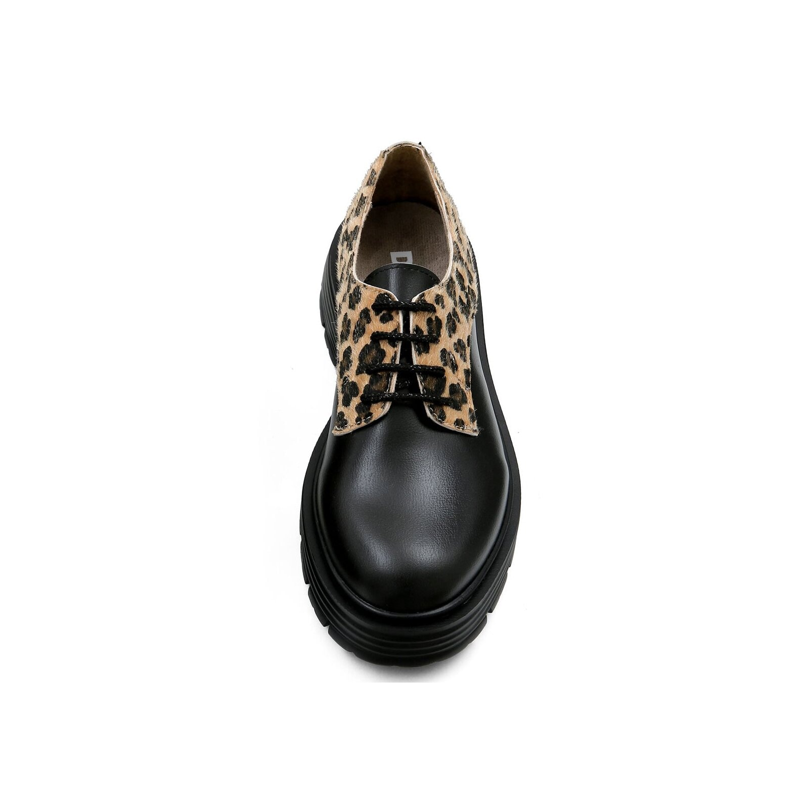 DOGO Ballerina »Brooklyn Black-Leo Damen Halbschuhe«, Handgefertigt