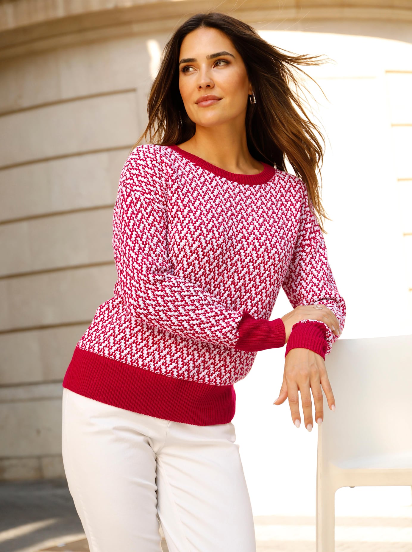 Classic Basics Rundhalspullover "Pullover"