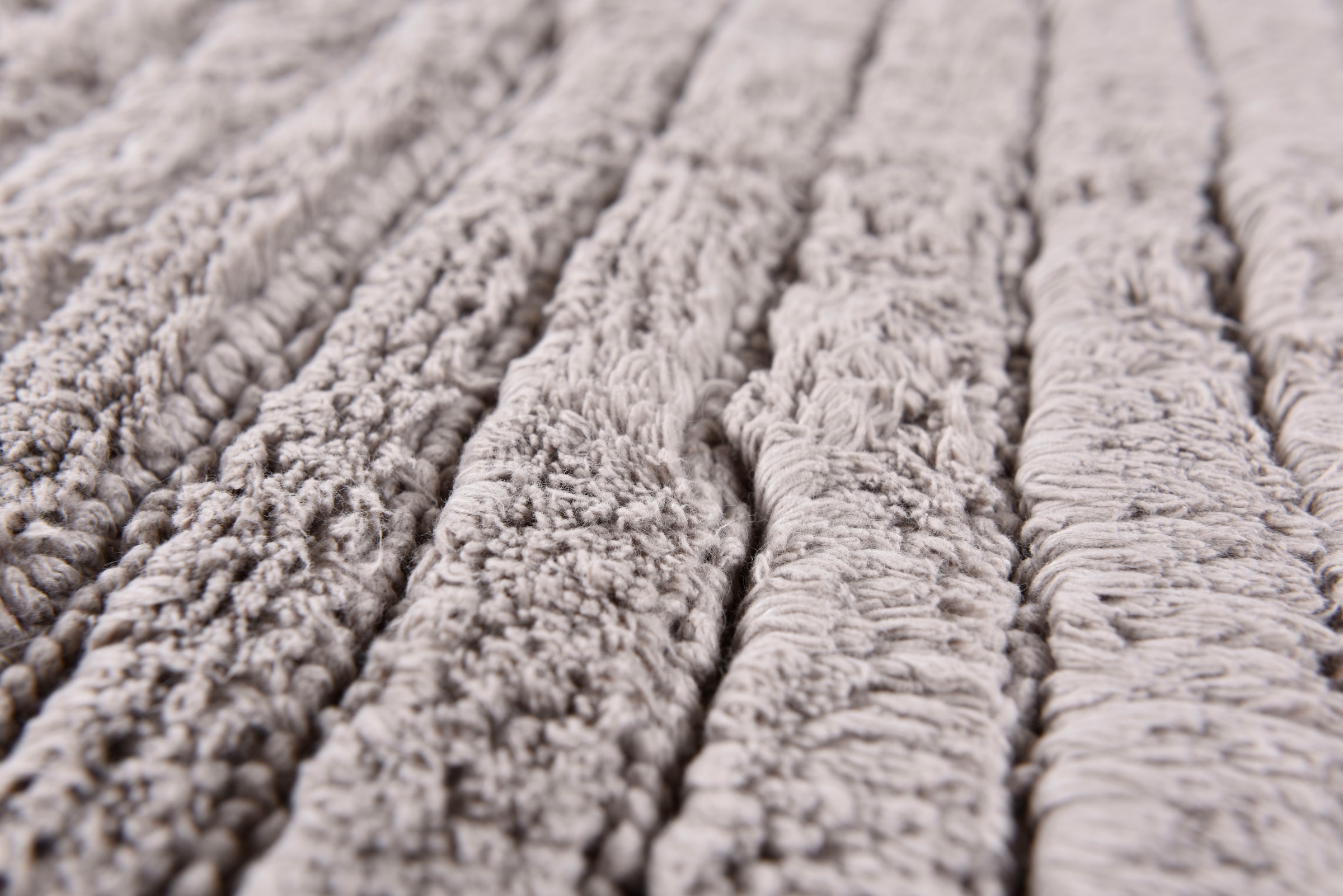 TOM TAILOR HOME Badematte »Cotton Stripes«, rutschhemmend beschichtet, fußbodenheizungsgeeignet-strapazierfähig, Uni Farben, gestreift, reine Baumwolle, Hoch-Tief Effekt