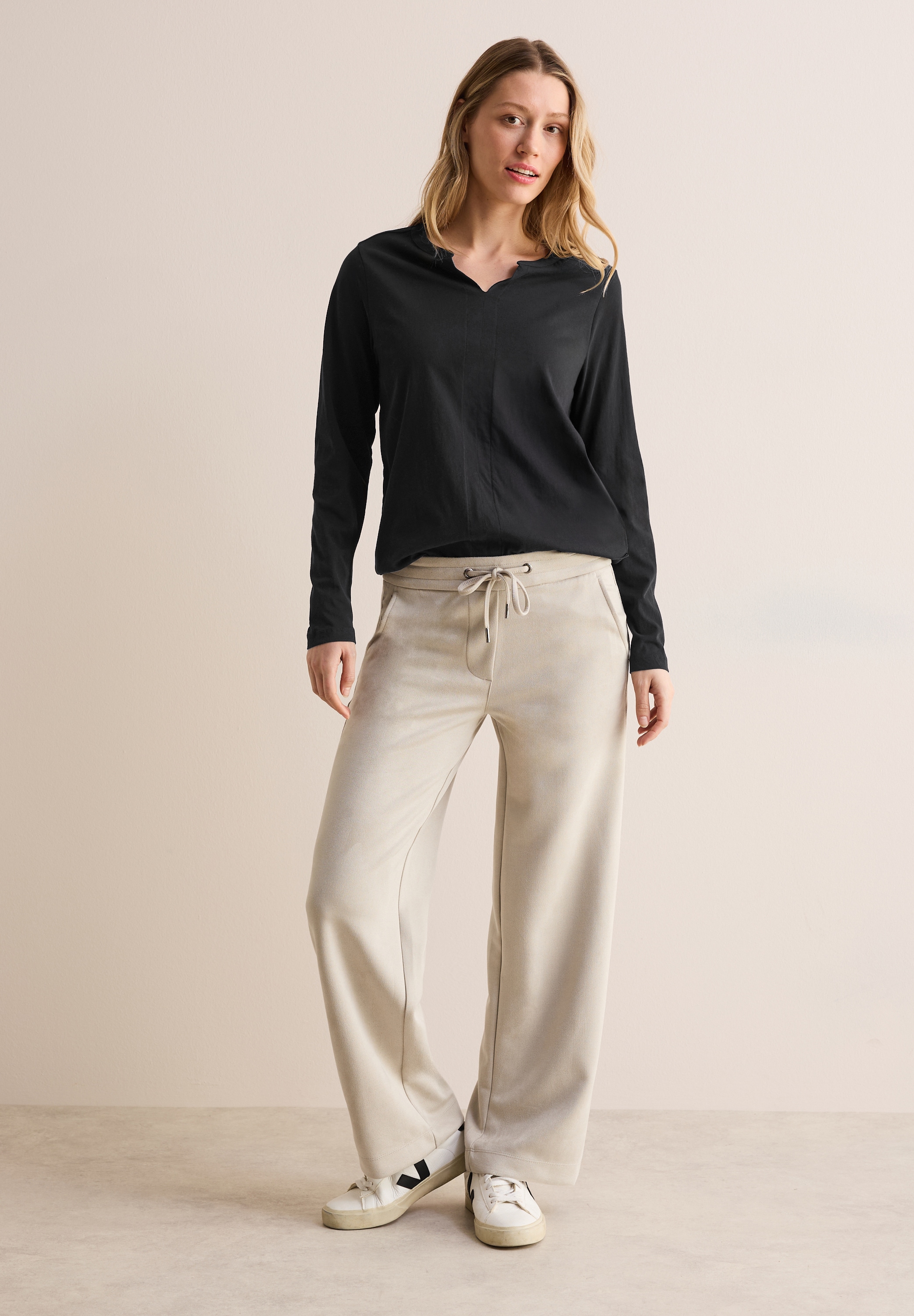 Cecil Langarmshirt, aus reiner Baumwolle