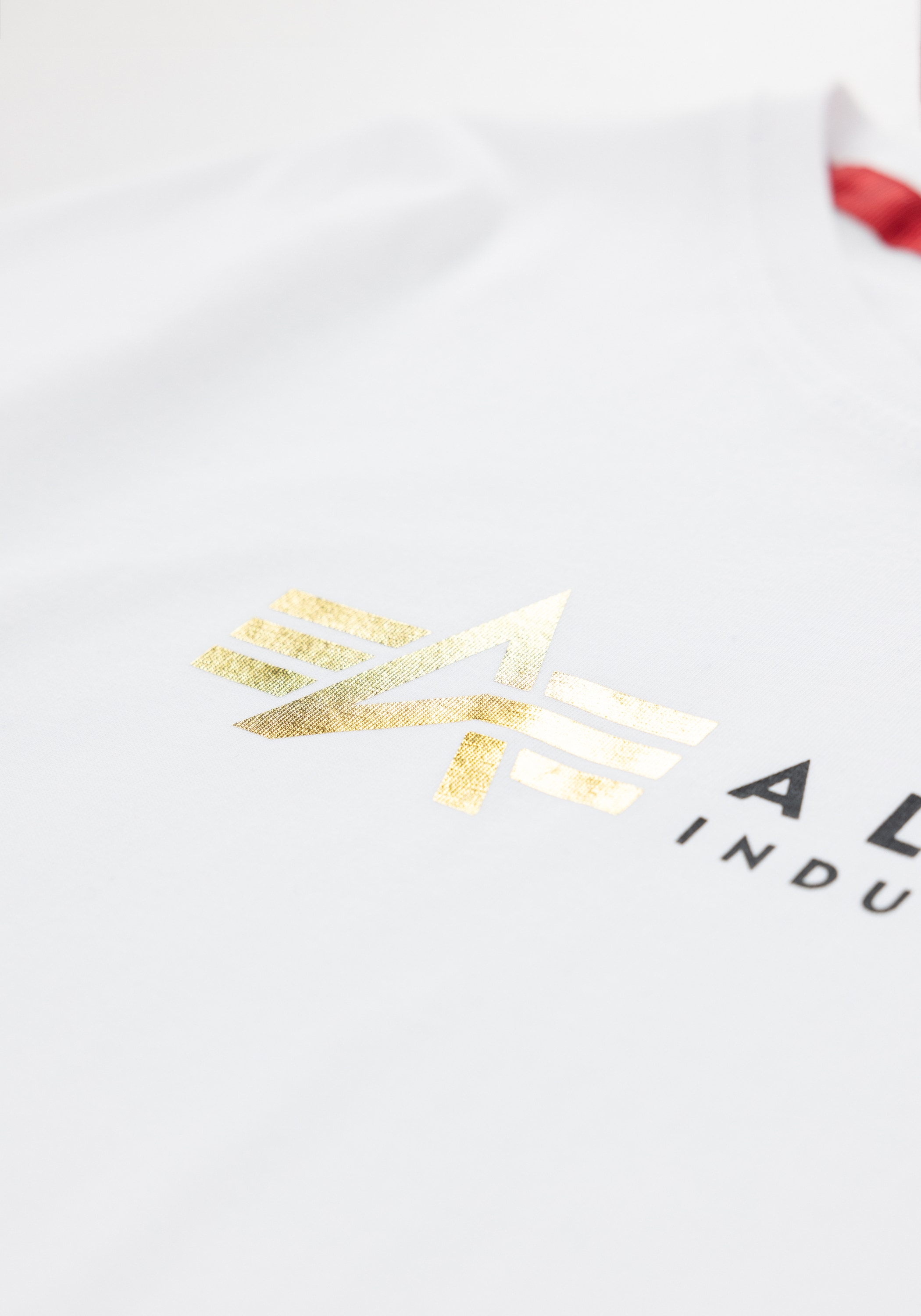 Alpha Industries T-Shirt »Alpha Label T Foil Print Kids T-Shirt«